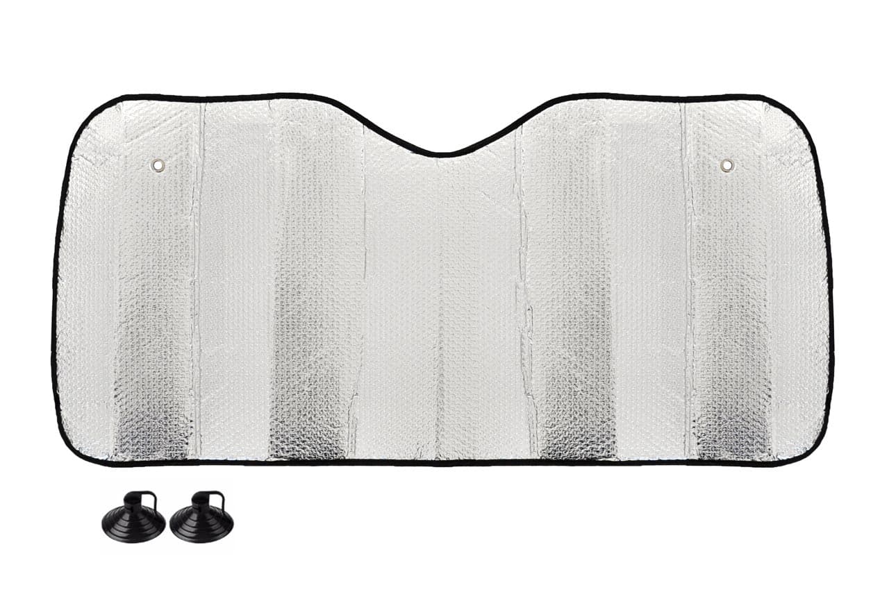 

Osłona przeciwsłoneczna srebrna - 130x60 cm