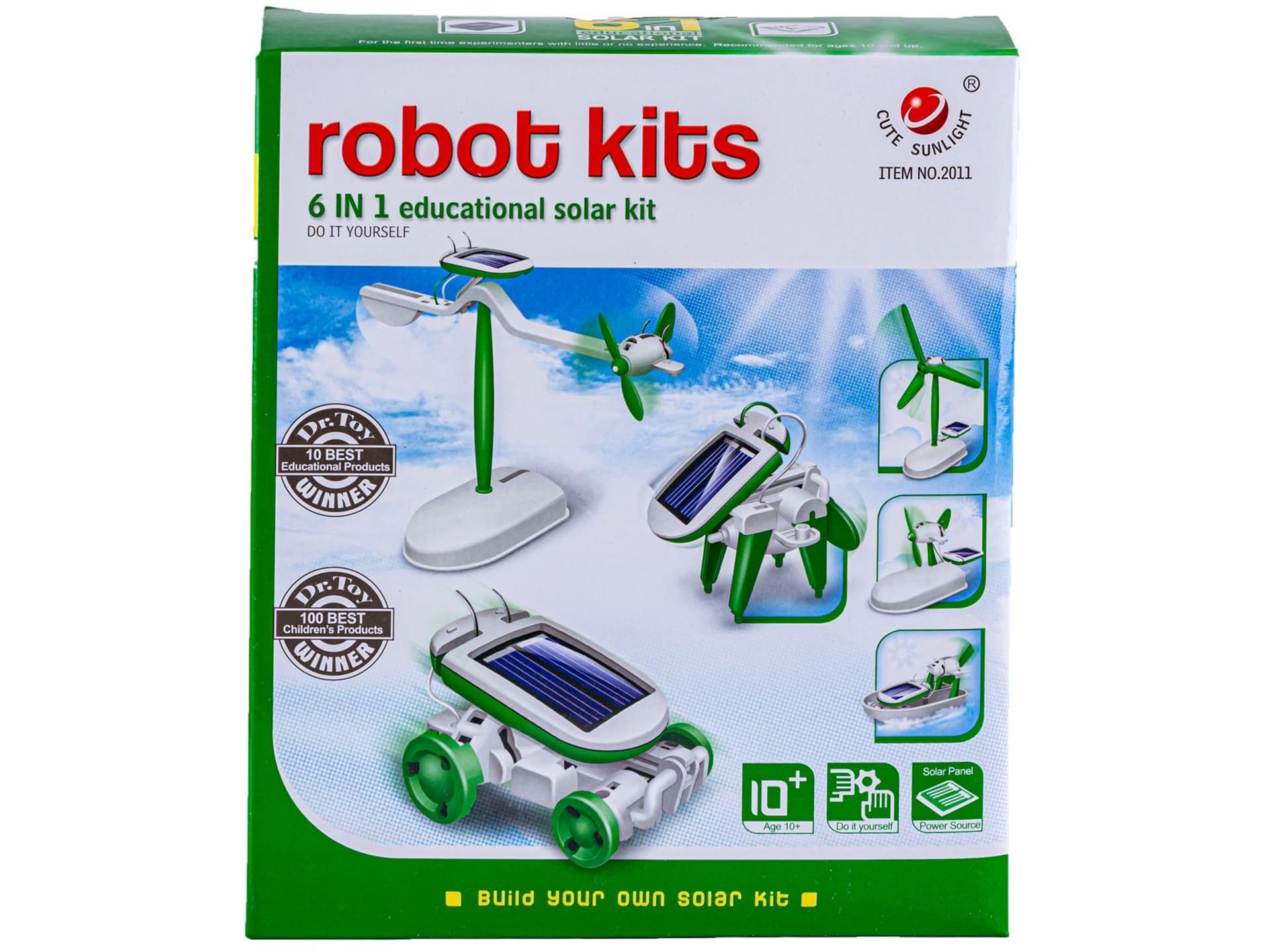 

Zabawka Solarna Roboty 6w1 Edukacyjny Zestaw