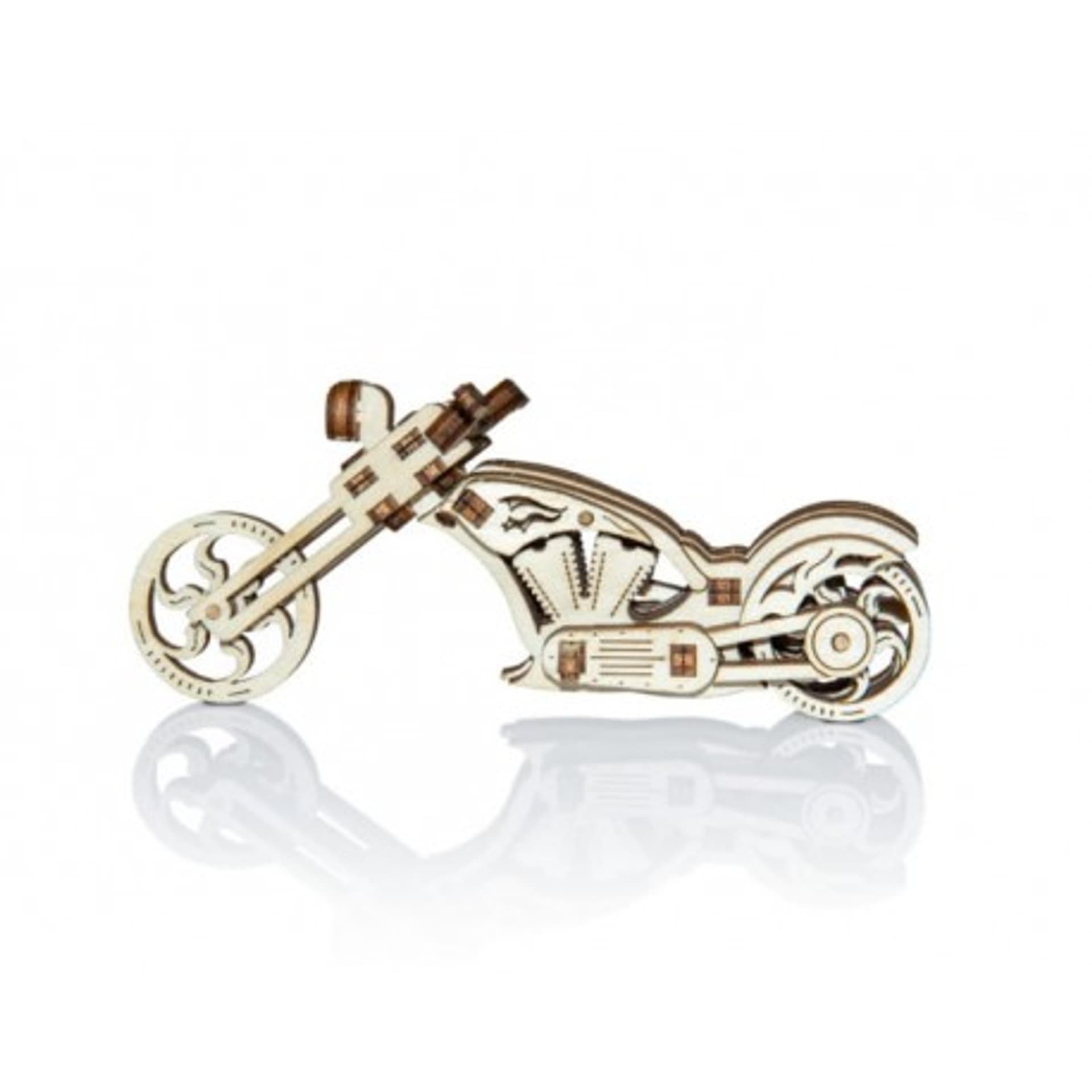 

Drewniane puzzle mechaniczne 3d wooden.city - mini chopper