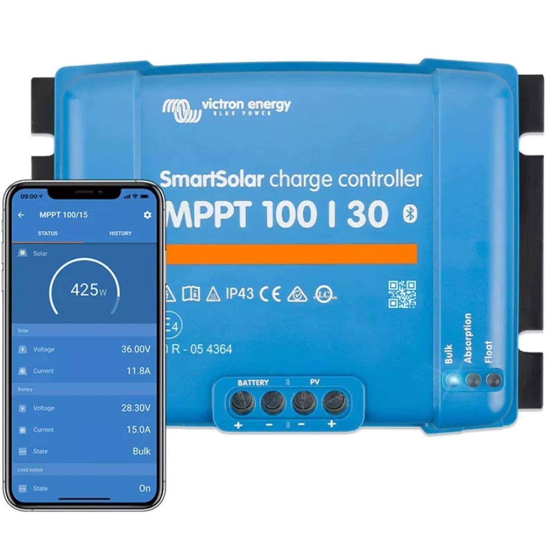 

Victron Energy Reg. ład. Smart 100V/30A BlueTooth