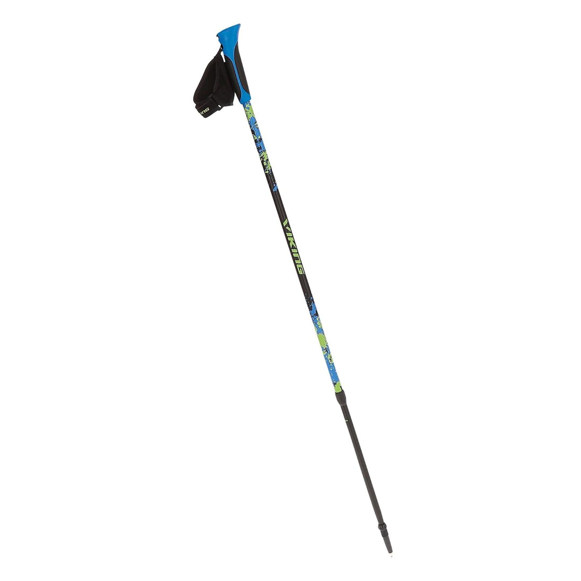 

Kije Viking Ruten Pro Nordic Walking niebiesko/limonkowe