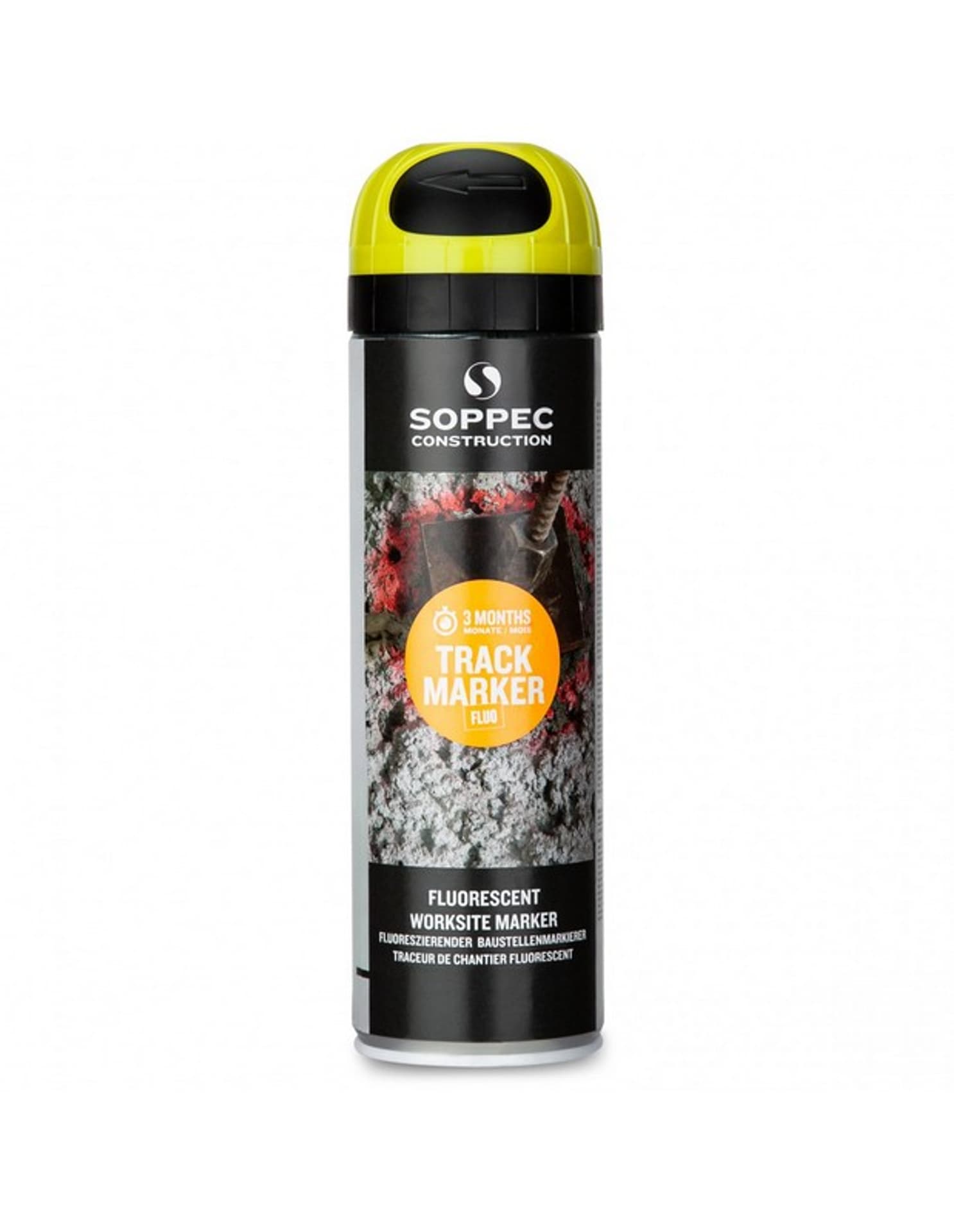 

SOPPEC SPRAY GEODEZYJNY TRACK MARKER ŻÓŁTY 500ML