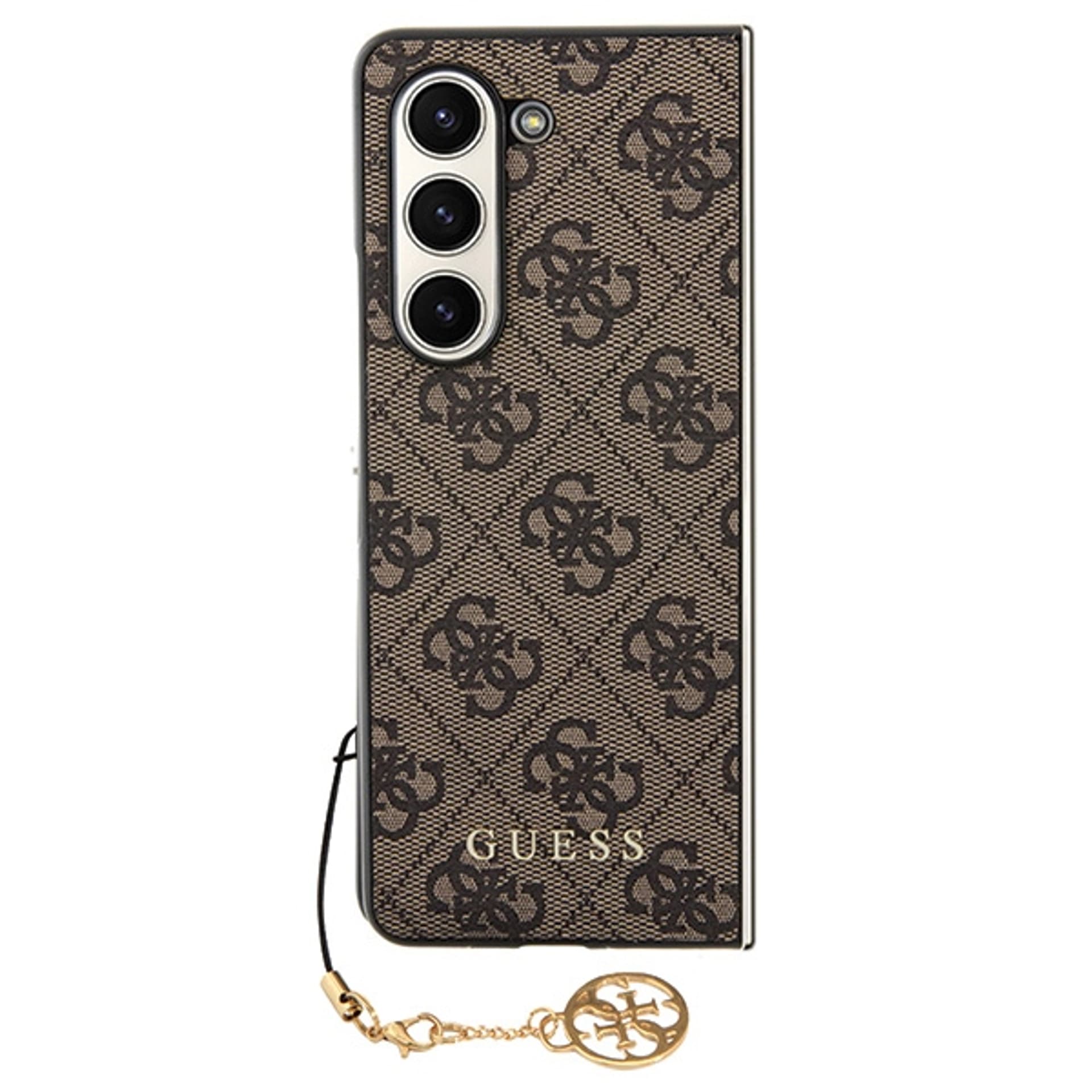 

Guess GUHCZFD5GF4GBR F946 Z Fold5 brązowy/brown hardcase 4G Charms Collection