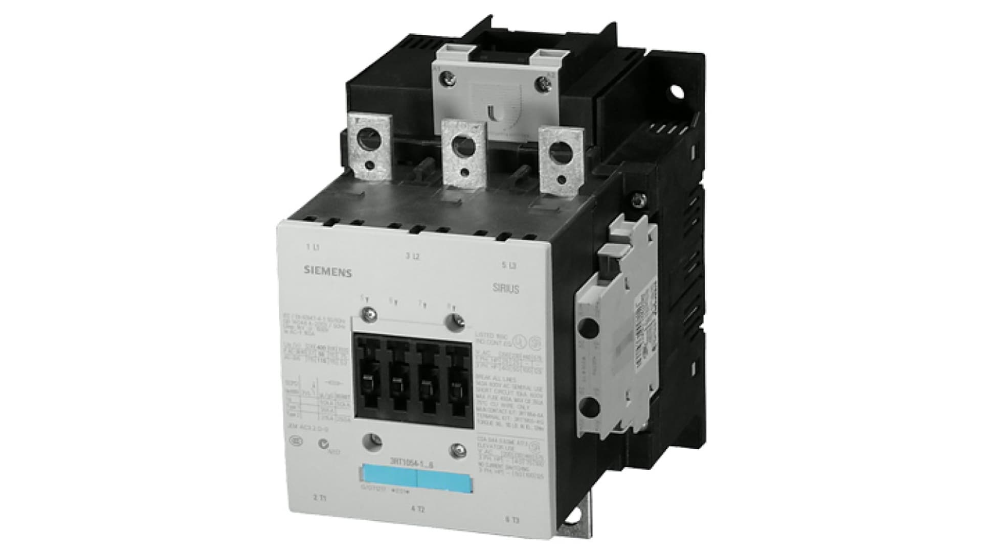 

Stycznik mocy 185A 3P 220-240V AC 2Z 2R S6 3RT1056-6AP36