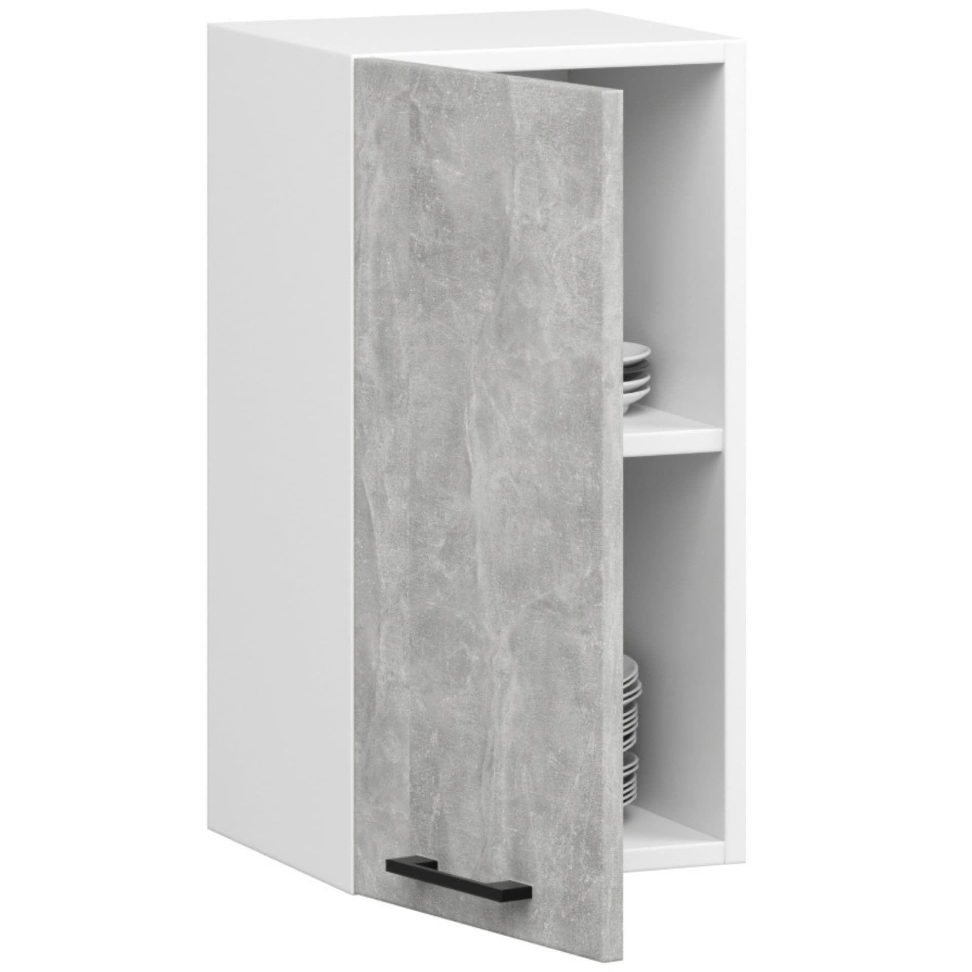 

Szafka OLIWIA W40 H580 BIAŁA / BETON