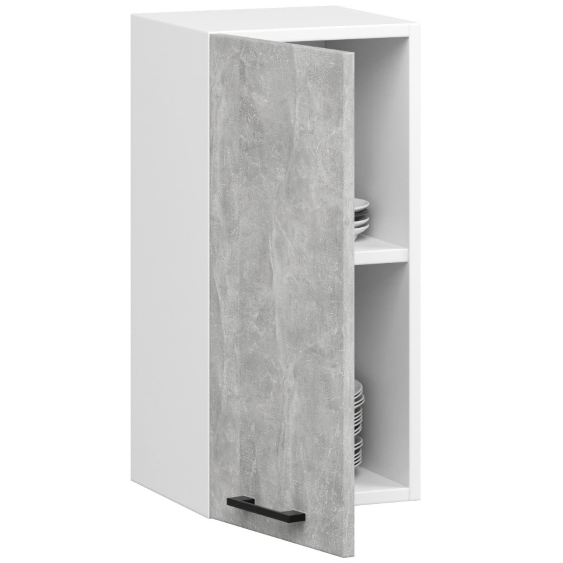 

Szafka OLIWIA W30 H580 BIAŁA / BETON
