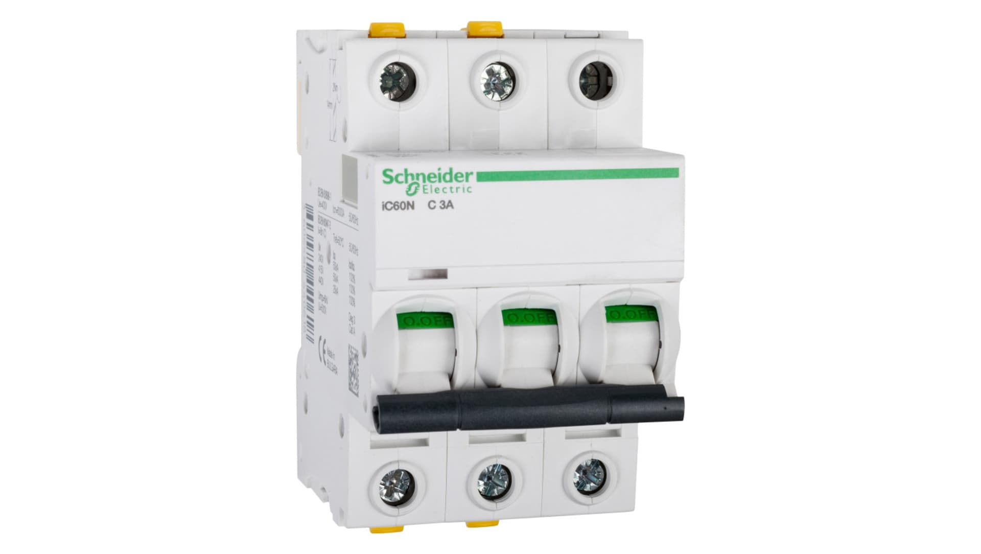 

Wyłącznik nadprądowy 3P C 3A 6kA AC iC60N-C3-3 A9F04303