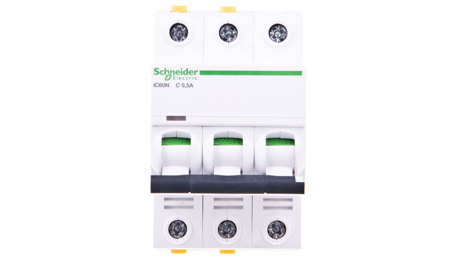 

Wyłącznik nadprądowy 3P C 0,5A 6kA AC iC60N-C0,5-3 A9F04370