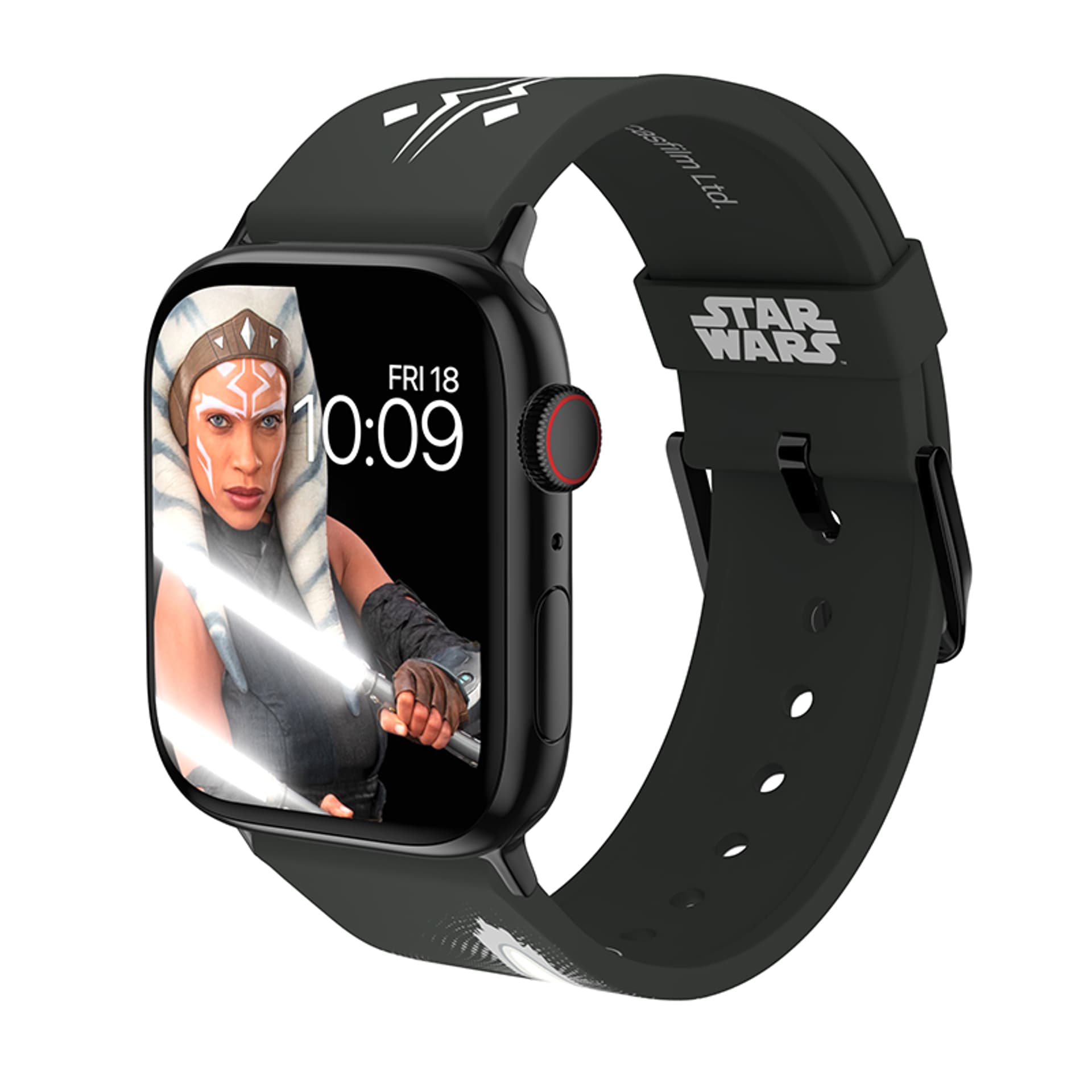 

Star Wars - Pasek do Apple Watch 38/40/41/42/44/45/49 mm (The Mandalorian Ahsoka Tano Lightsaber)