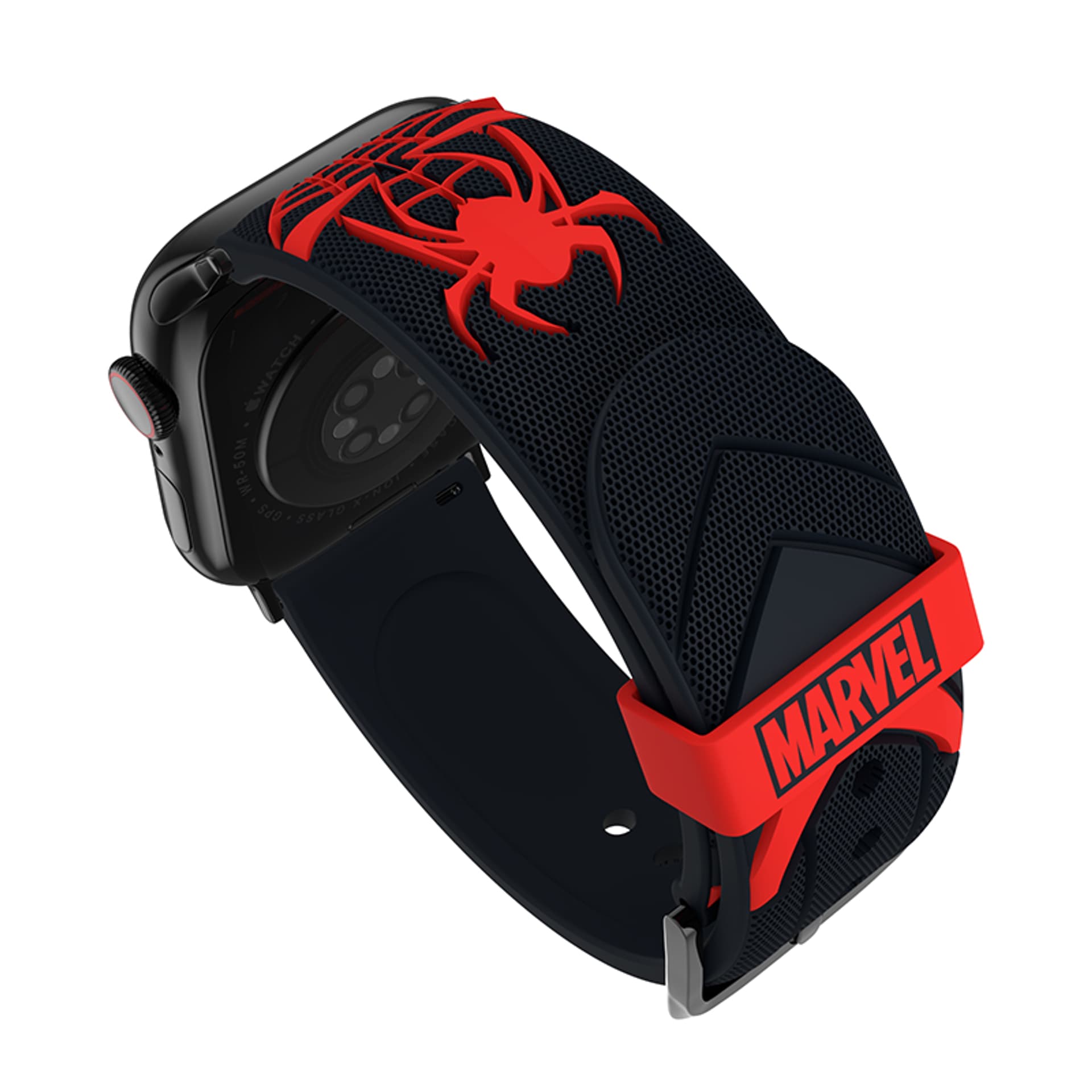

MARVEL - Pasek do Apple Watch 38/40/41/42/44/45/49 mm (Spider-Man Miles Morales 3D)