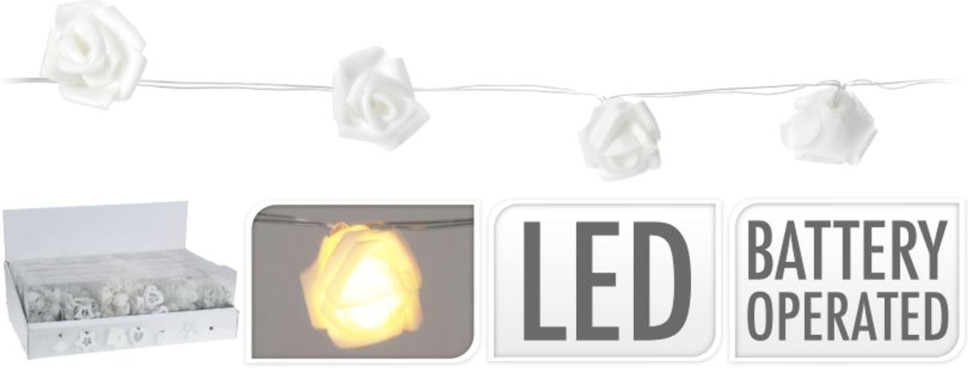 

Łańcuch LED GWIAZDKI 20L na baterie 3x AA 1,5V