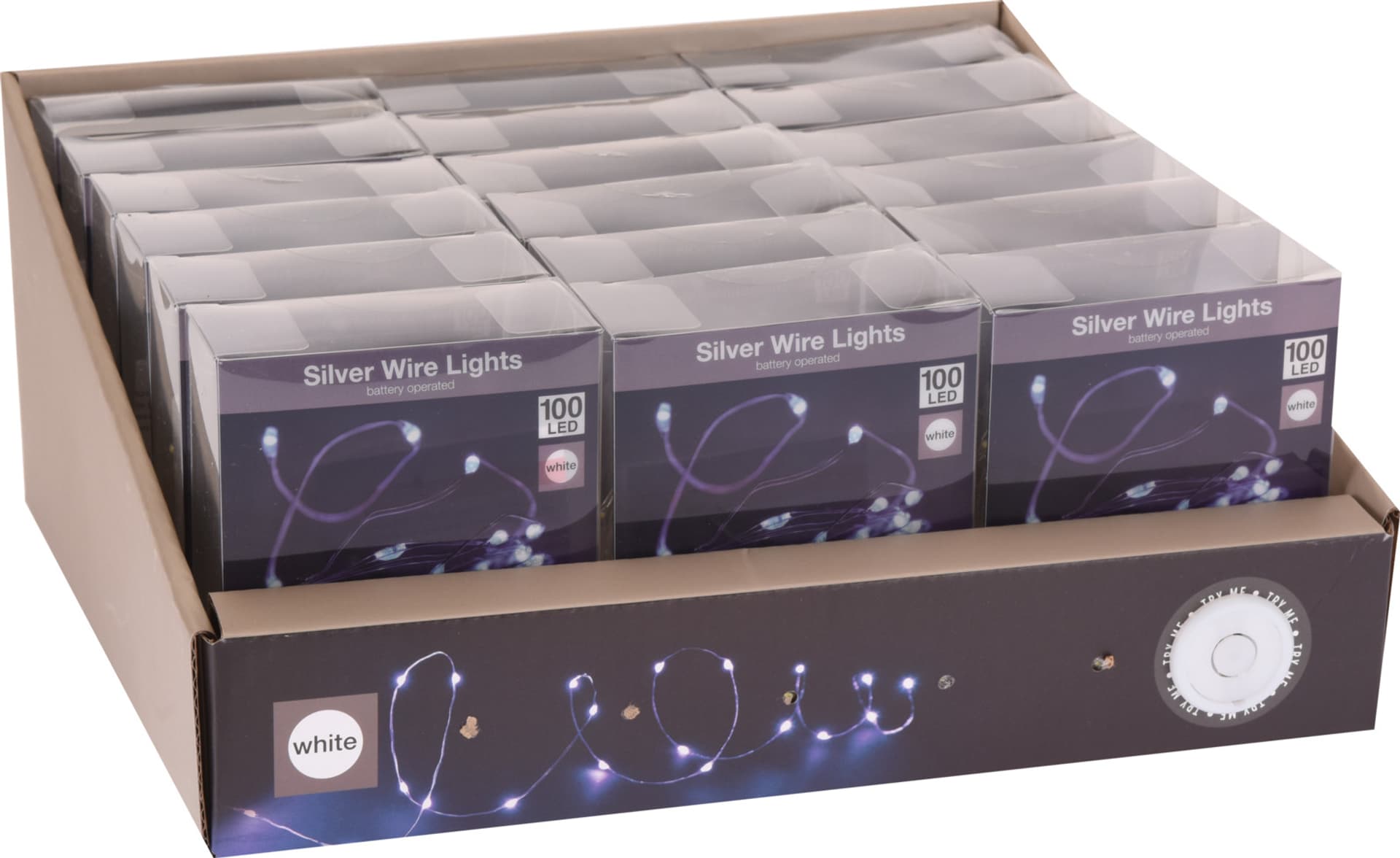 

Łańcuch LED 100L na baterie 495cm 3xAA 1,5V