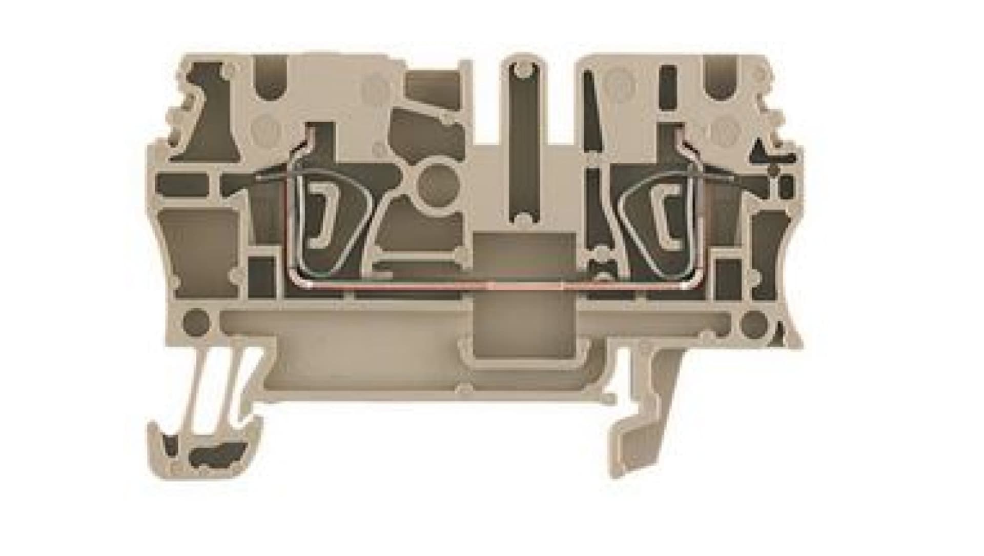

Złączka ZDU 2.5 24A 2,5mm2 ciemnobeżowa 1608510000