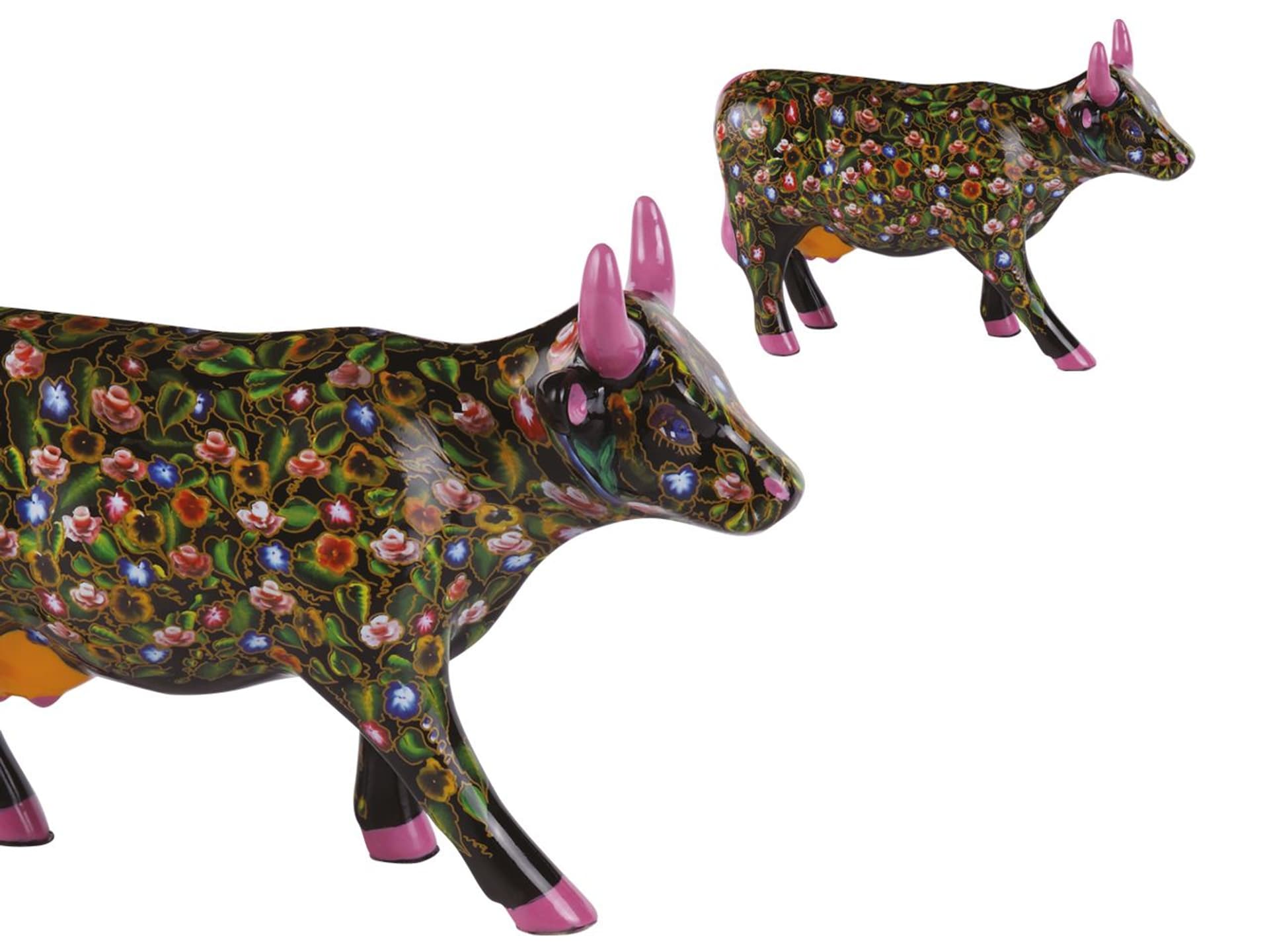 

CowParade Boston 2006, Flower Power Cow, autor: Howie Green.