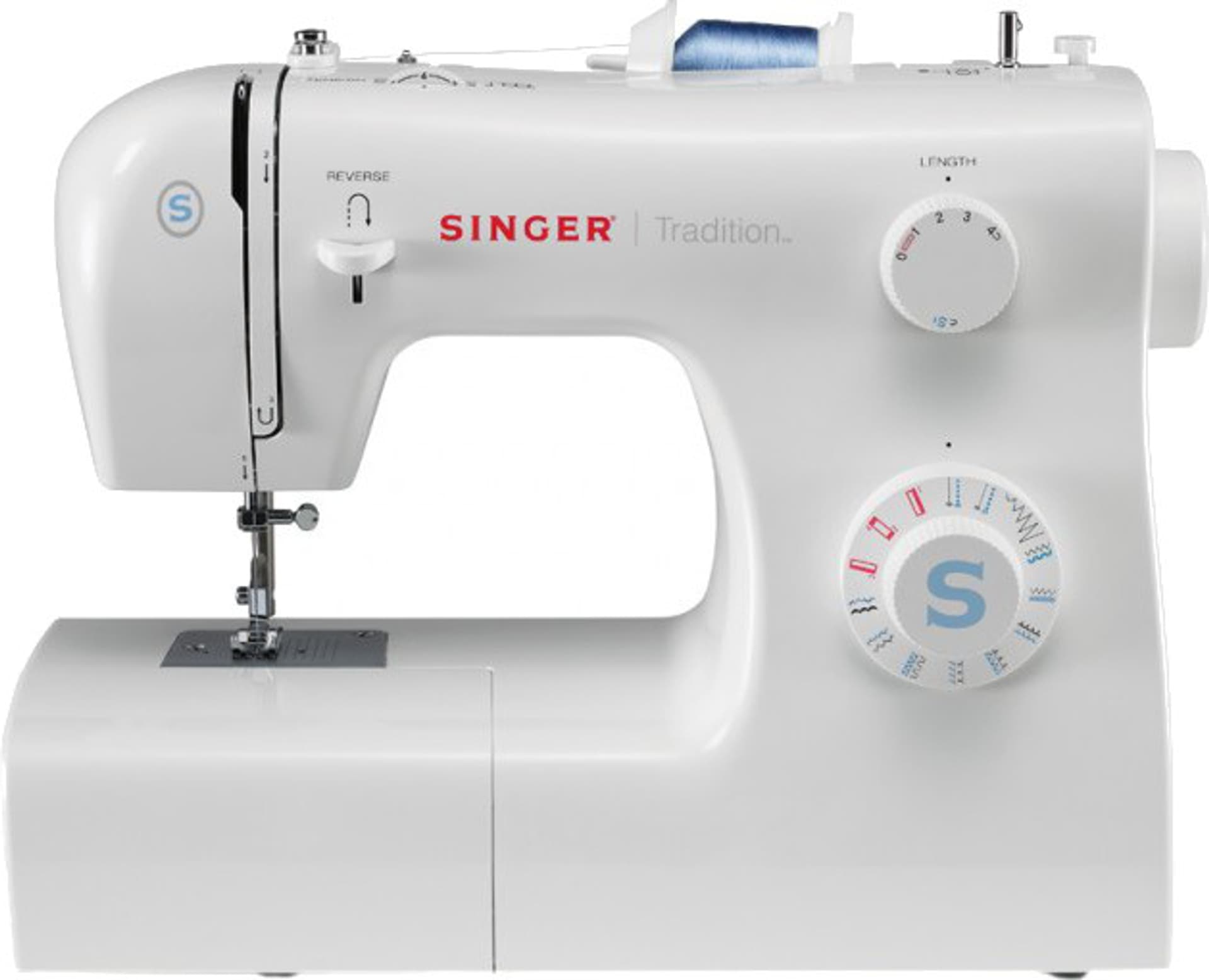 

Sewing machine Singer SMC 2259 White, Number of stitches 19, Number of buttonholes 1,