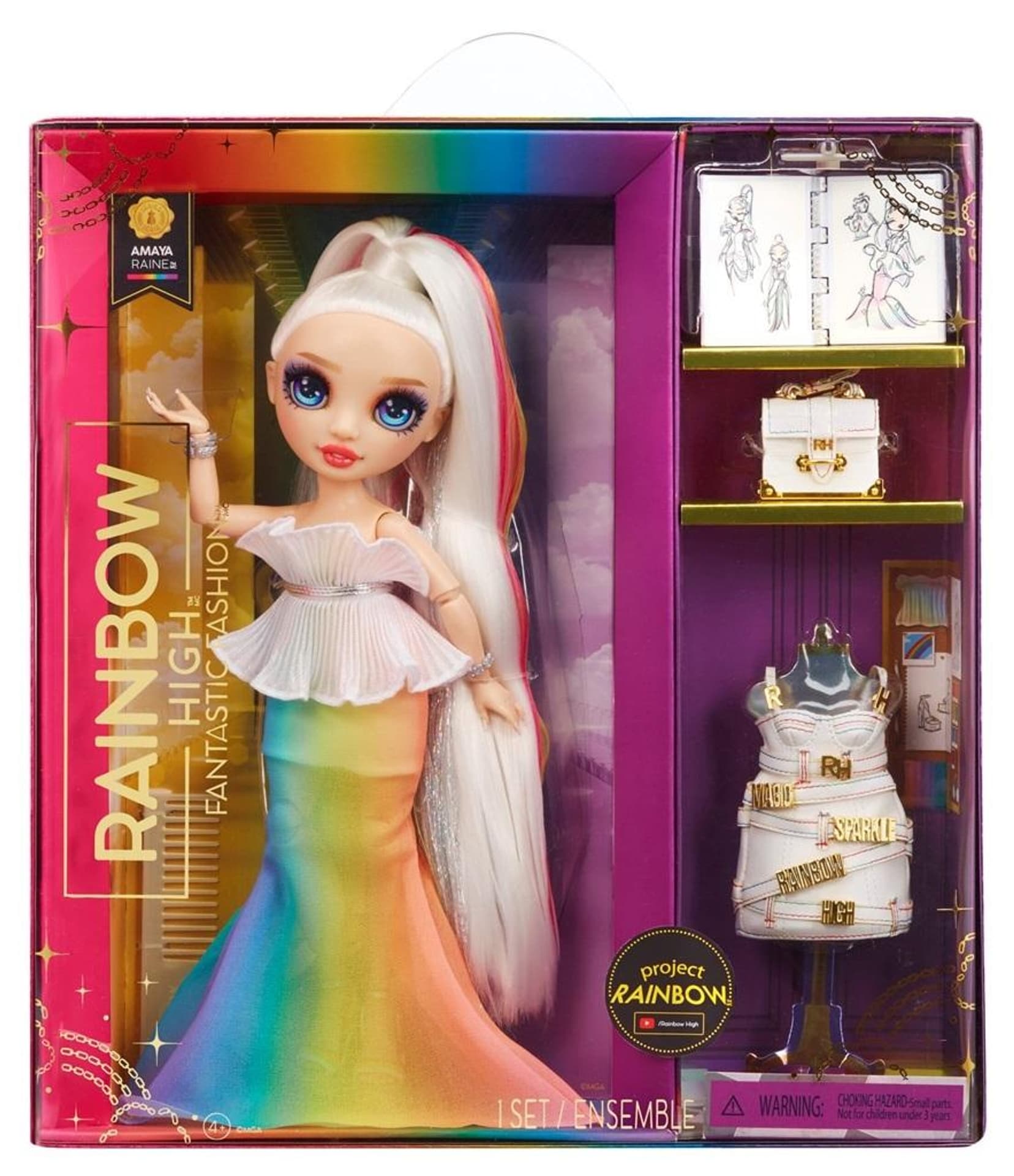 

Rainbow High Fantastic Fashion Doll - Rainbow