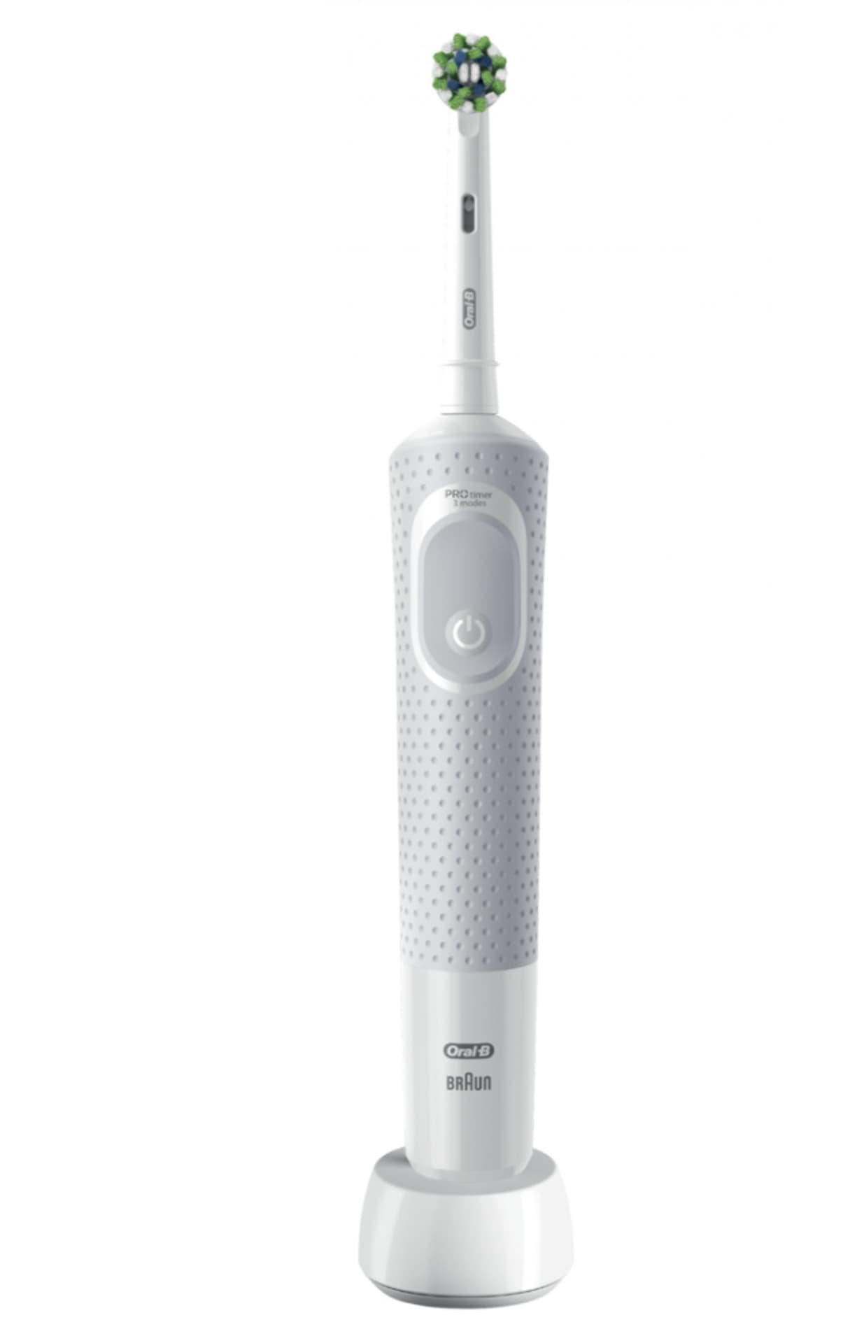 

Oral-B Electric Toothbrush D103.413.3 Vitality Pro Rechargeable, Dla dorosłych, Ilość główek szczoteczki w zestawie 1, Biały, Il