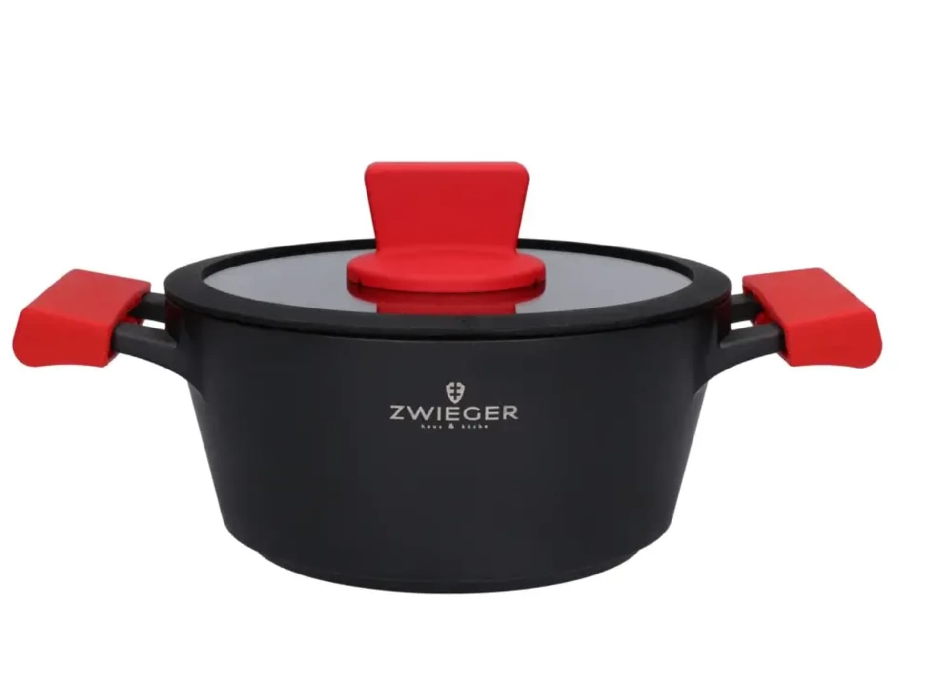 

ZWIEGER OBSIDIAN Garnek z pokrywką 20cm indukcja