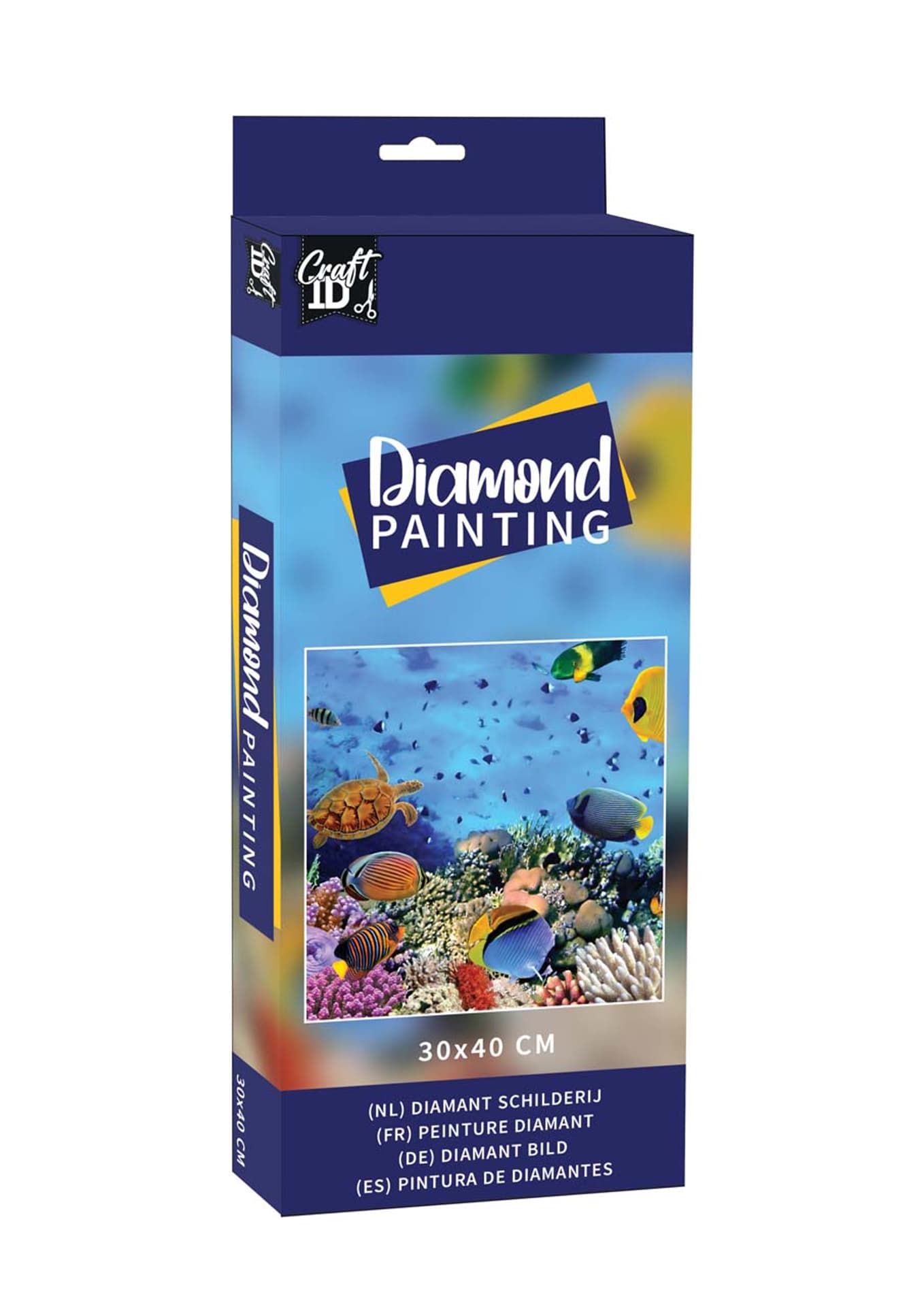 

Diamond Painting - Haft Diamentowy - 40x30 cm Podwodny świat