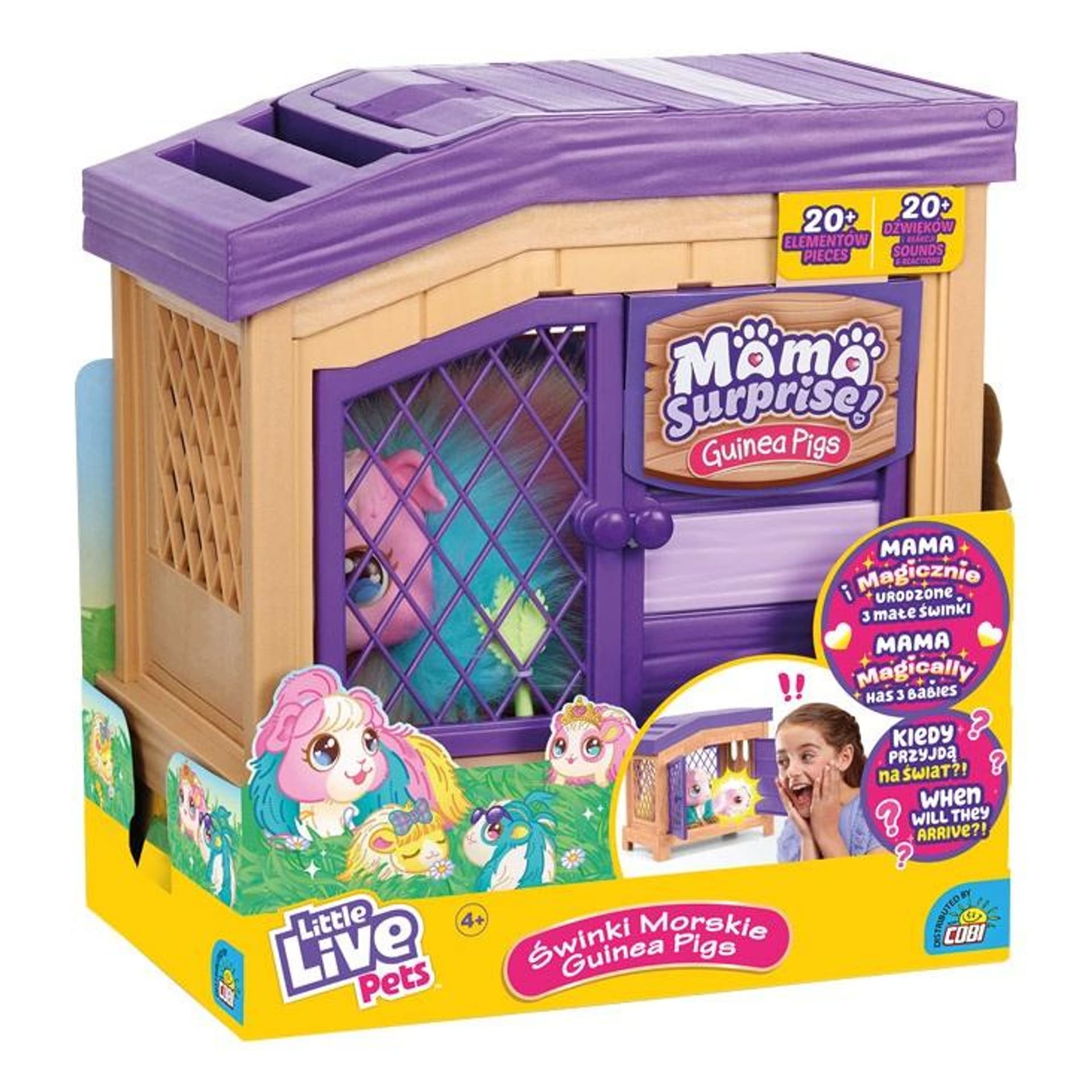 

Little Live Pets. Świnka morska Tęcza
