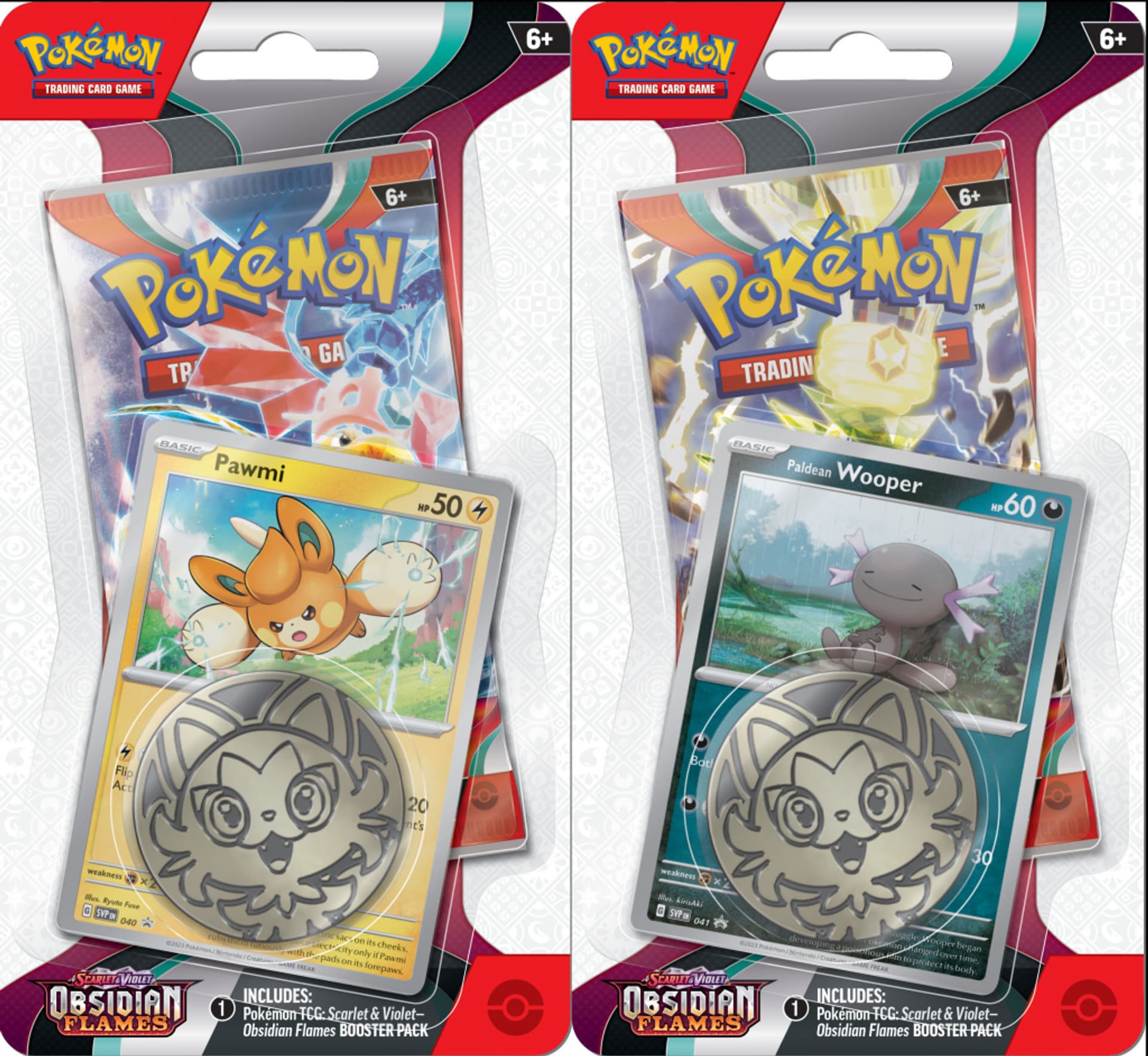 

POKEMON TCG: SCARLET & VIOLET - OBSIDIAN FLAMES - CHECKLANE BOX (ENG)