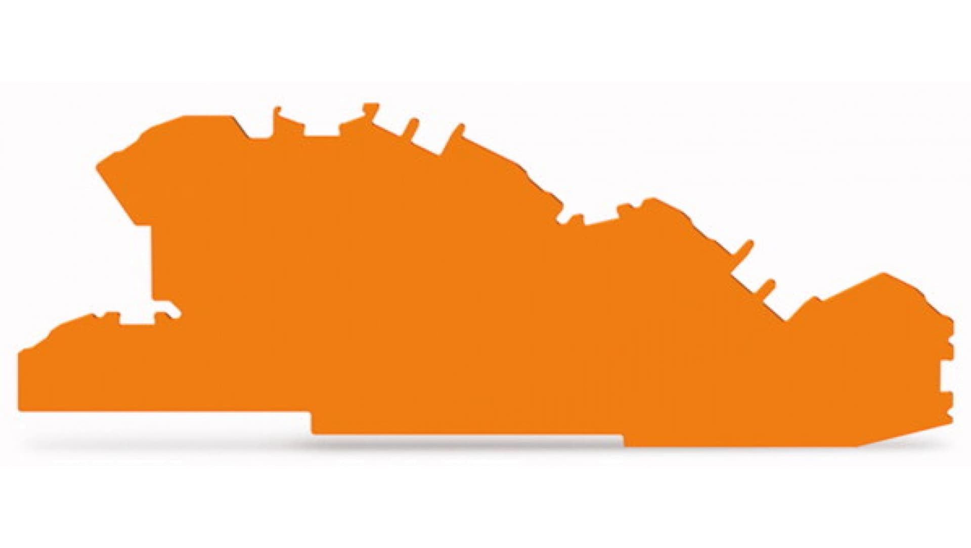 

Ścianka końcowa pomarańczowa TOPJOBS 2005-7692 /25szt./