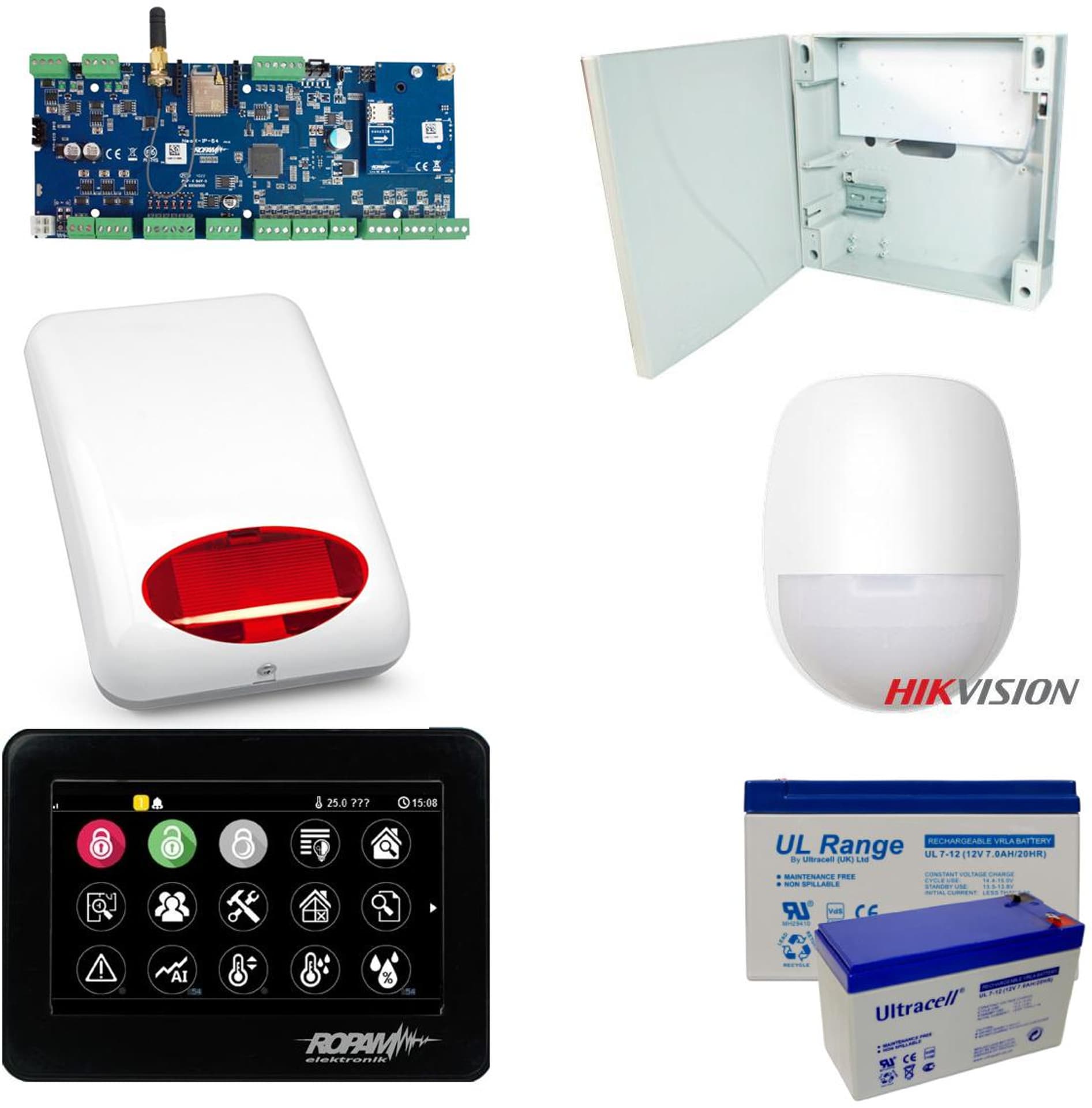 

ZESTAW ROPAM NEOLTE-IP-64 Do FIRMY 12 czujek + wkrętak