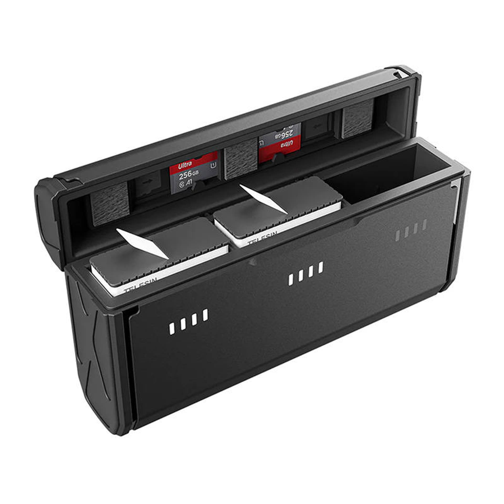 

Podręczna ładowarka trójkanałowa Telesin + 2 akumulatory do GoPro Hero 11 / Hero 10 / Hero 9 (GP-PT-G01)