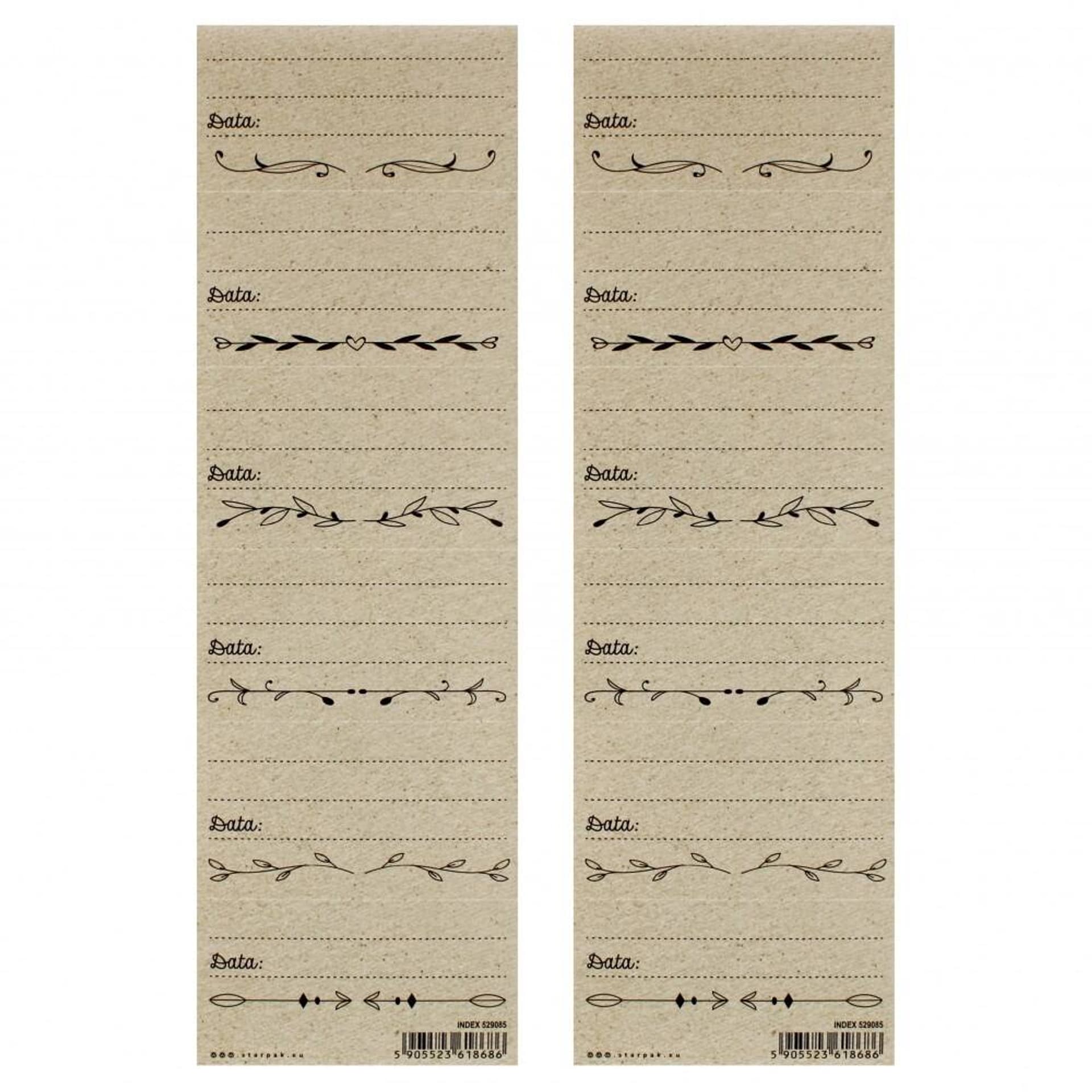 

Naklejki na przetwory op.25 szt. STARPAK 529085