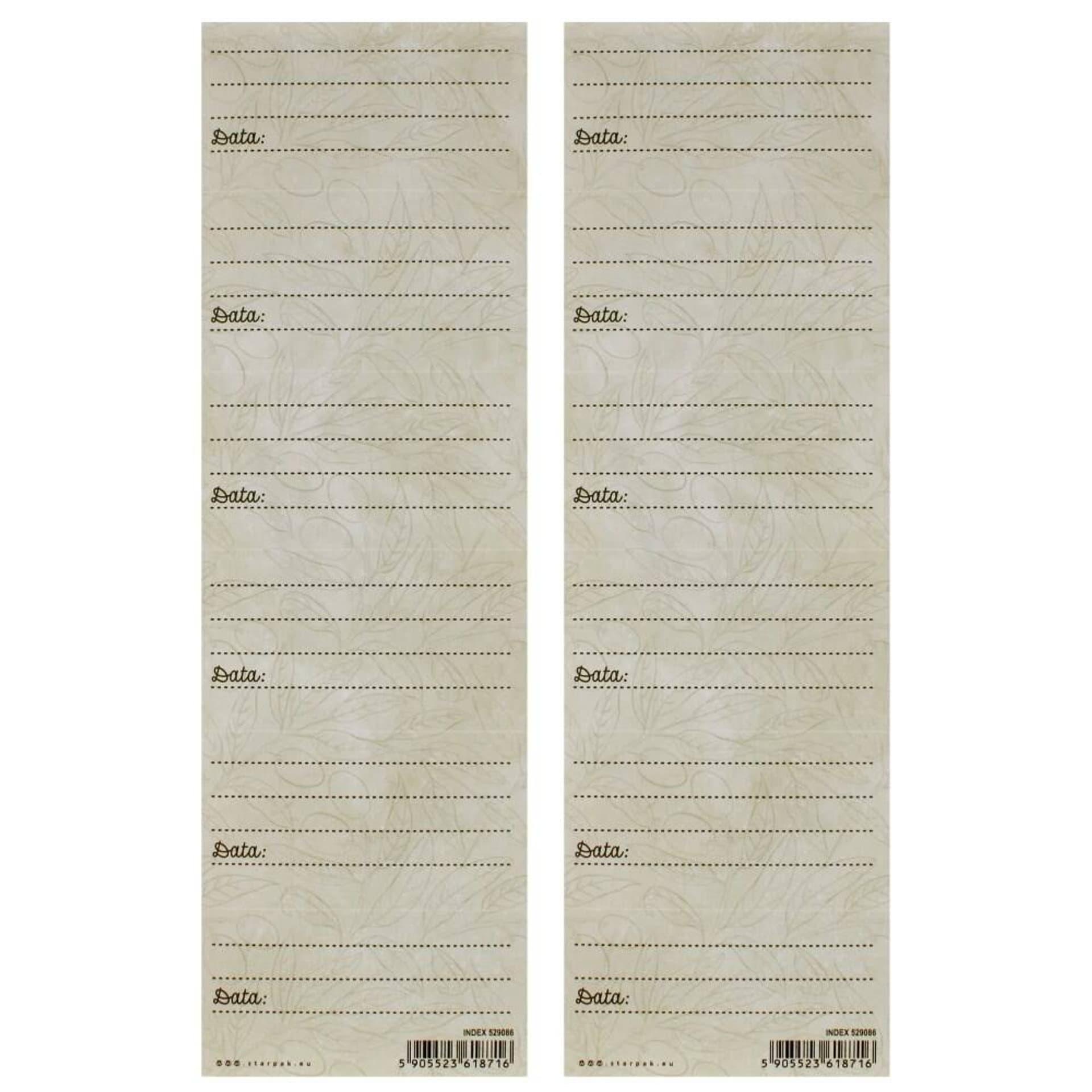 

Naklejki na przetwory op.25 szt. STARPAK 529086