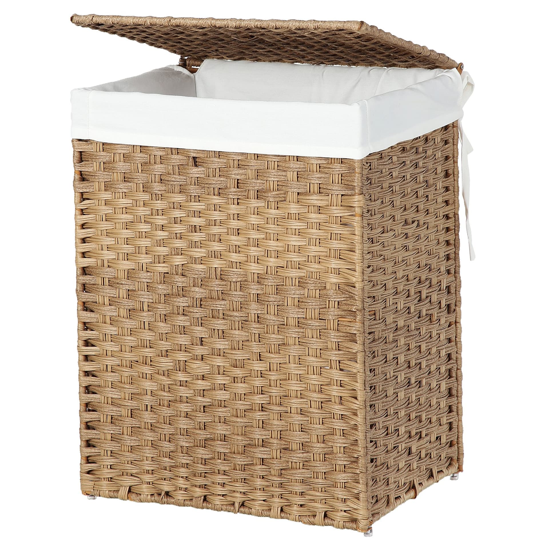 

Kosz na pranie technorattan 90 l naturalny