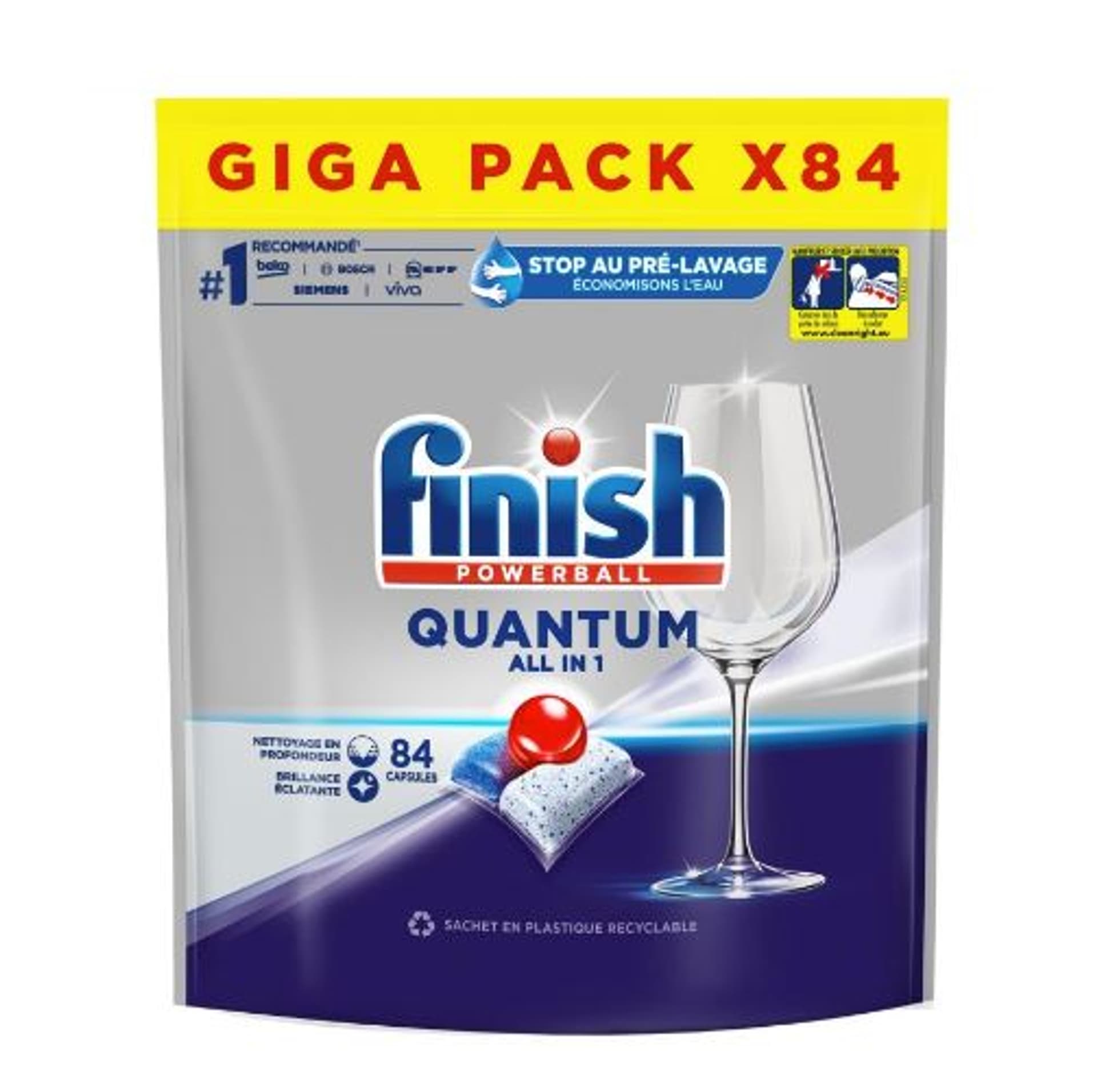 

CALGONIT/FINISH Tabletki Quantum 84szt original 873,6g