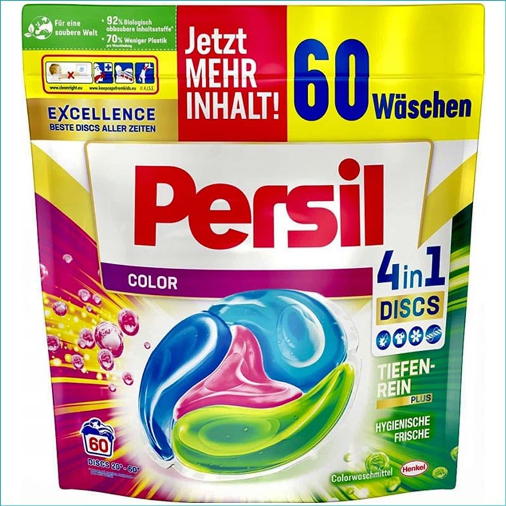

PERSIL kapsułki 4in1 60p uniwersal Discs1,5kg