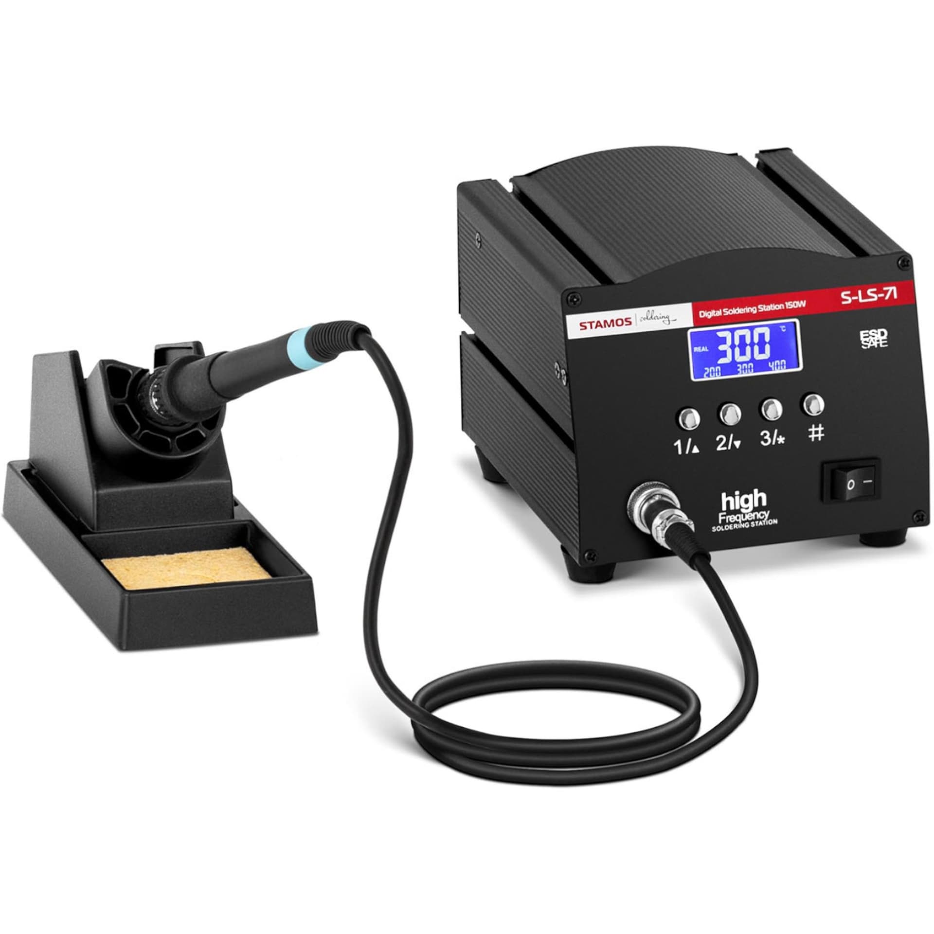 

Stacja lutownicza cyfrowa ESD LCD 150-450C 150 W
