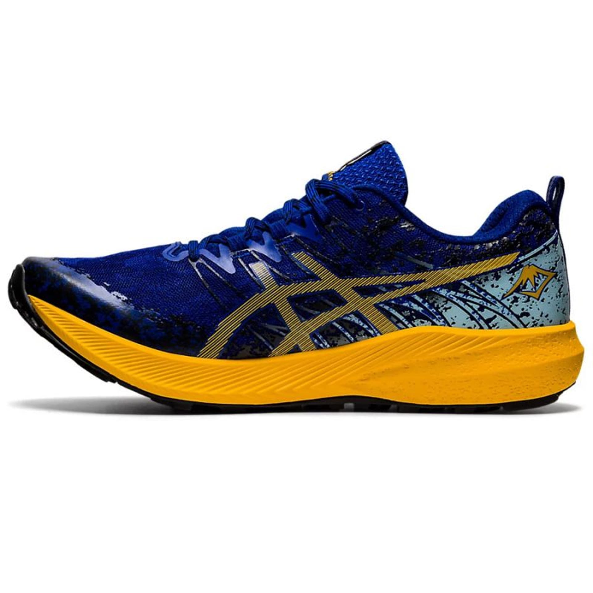 

Buty do biegania Asics Fuji Lite 2 M 1011B209 (kolor Niebieski. Żółty, rozmiar 42 1/2)