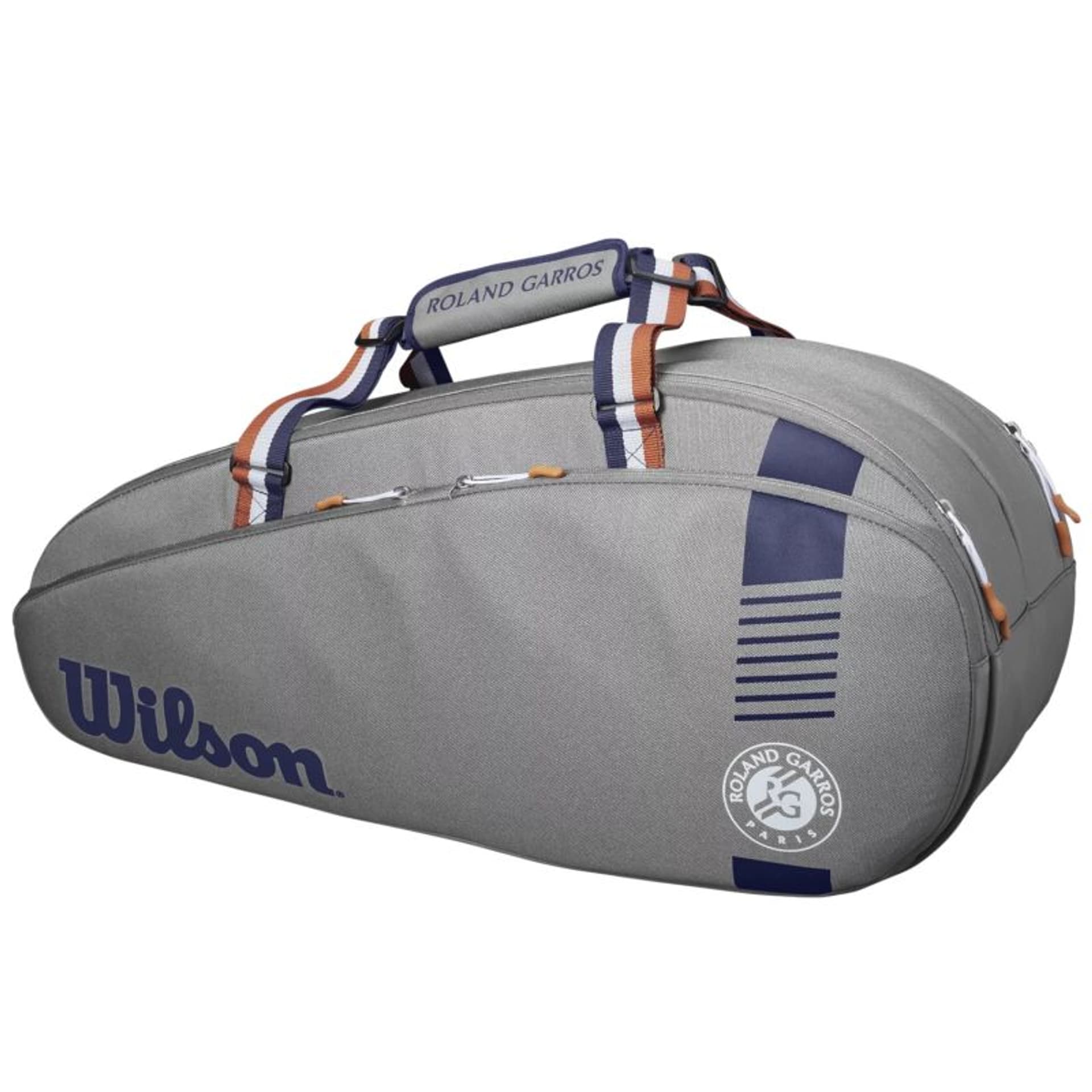

Torba na rakietę Wilson Team 6PK Roland Garros Bag (kolor Szary/Srebrny, rozmiar, Kolor szary/srebrny/rozmiar one size
