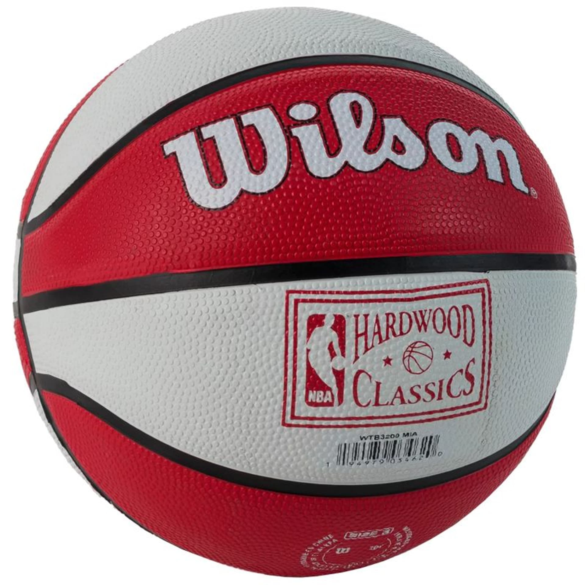 

Piłka do koszykówki Wilson Team Retro Miami Heat Mini Ball Jr (kolor Biały. Czerwony, rozmiar 3)