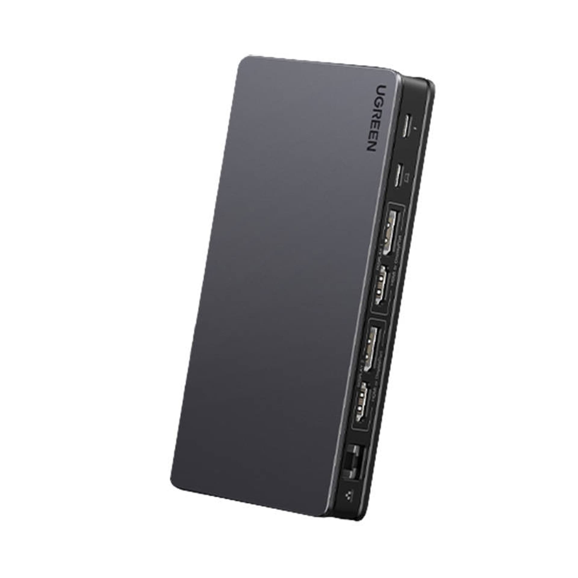 

Adapter HUB UGREEN CM615 USB-C do 2x USB-A, 1x USB-C 3.1, 2x HDMI, 2x DP, SD/TF, RJ45
