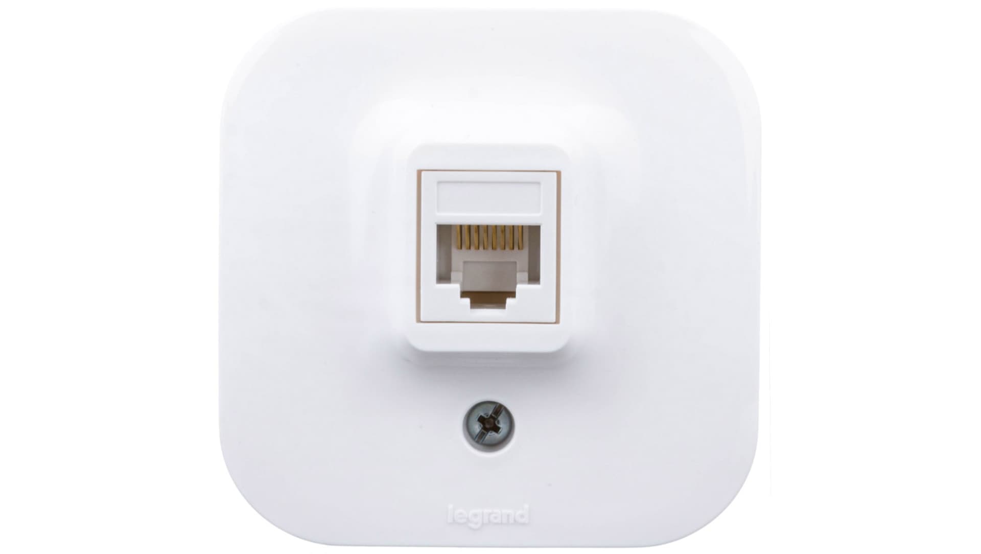 

FORIX Gniazdo komputerowe pojedyncze RJ45 kat.5e UTP białe 782424