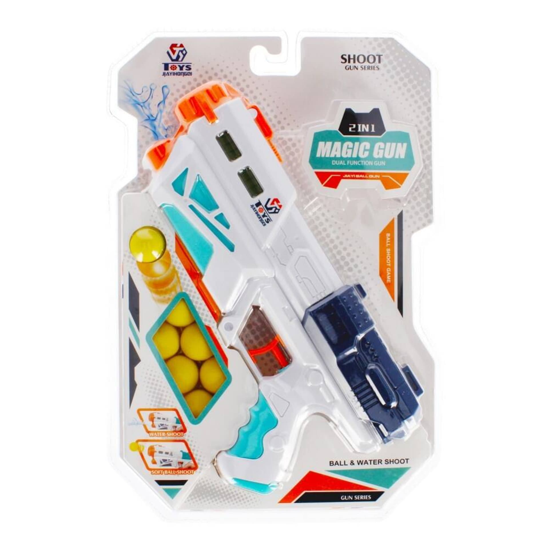 

Pistolet na piłki/wodę 2W1 MEGA CREATIVE 463212