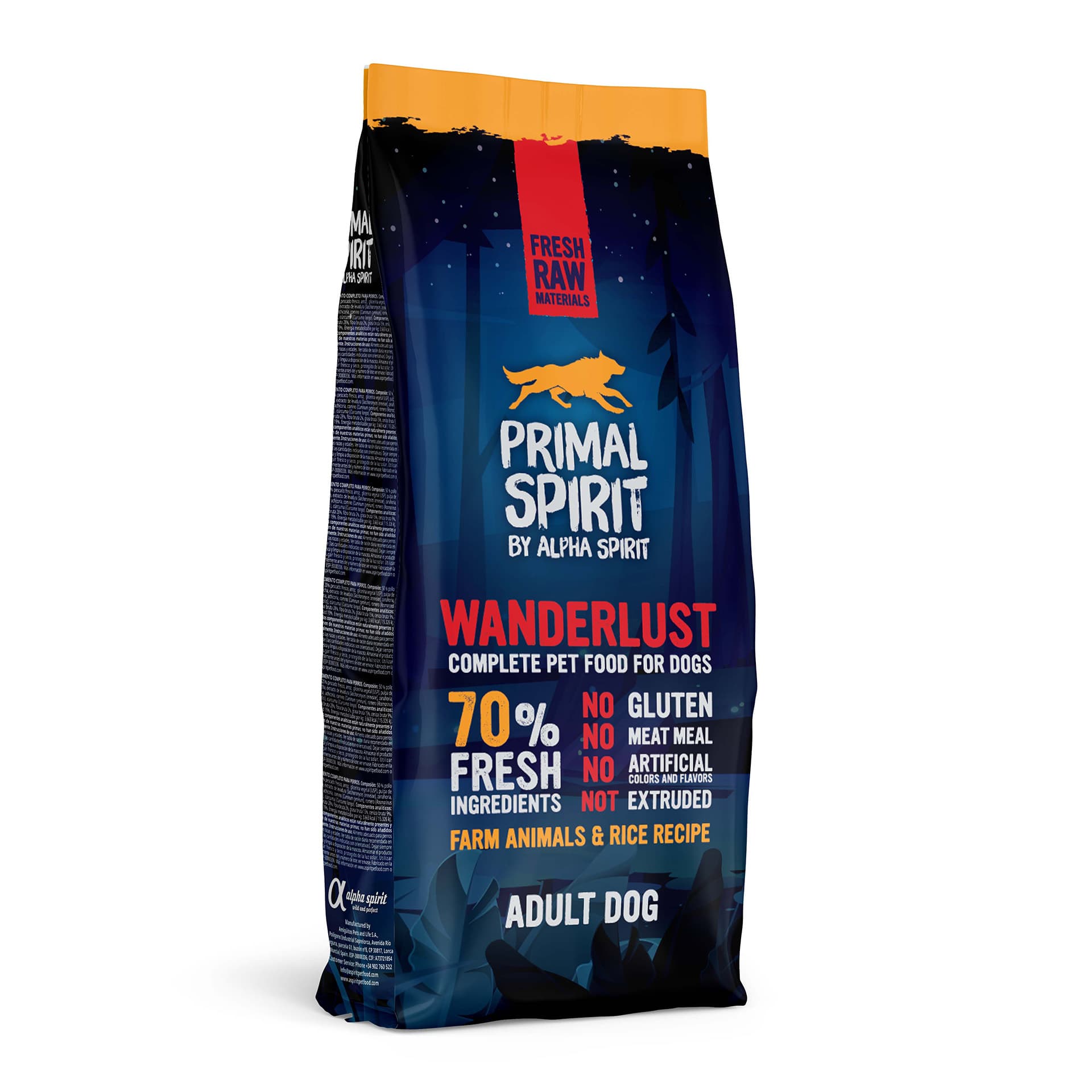 

PRIMAL SPIRIT Wanderlust 12kg