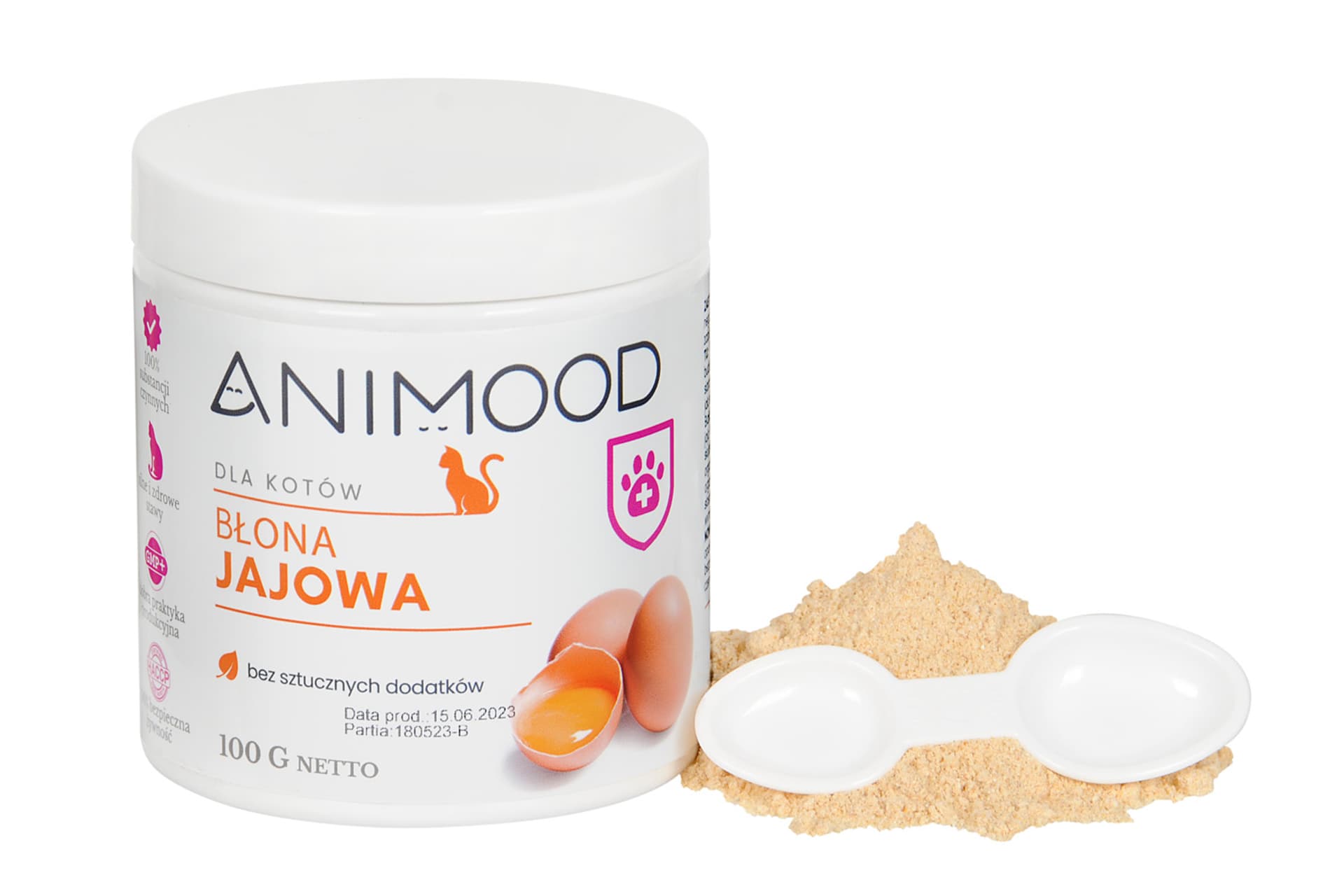 

ANIMOOD Błona jajowa dla kota 100g