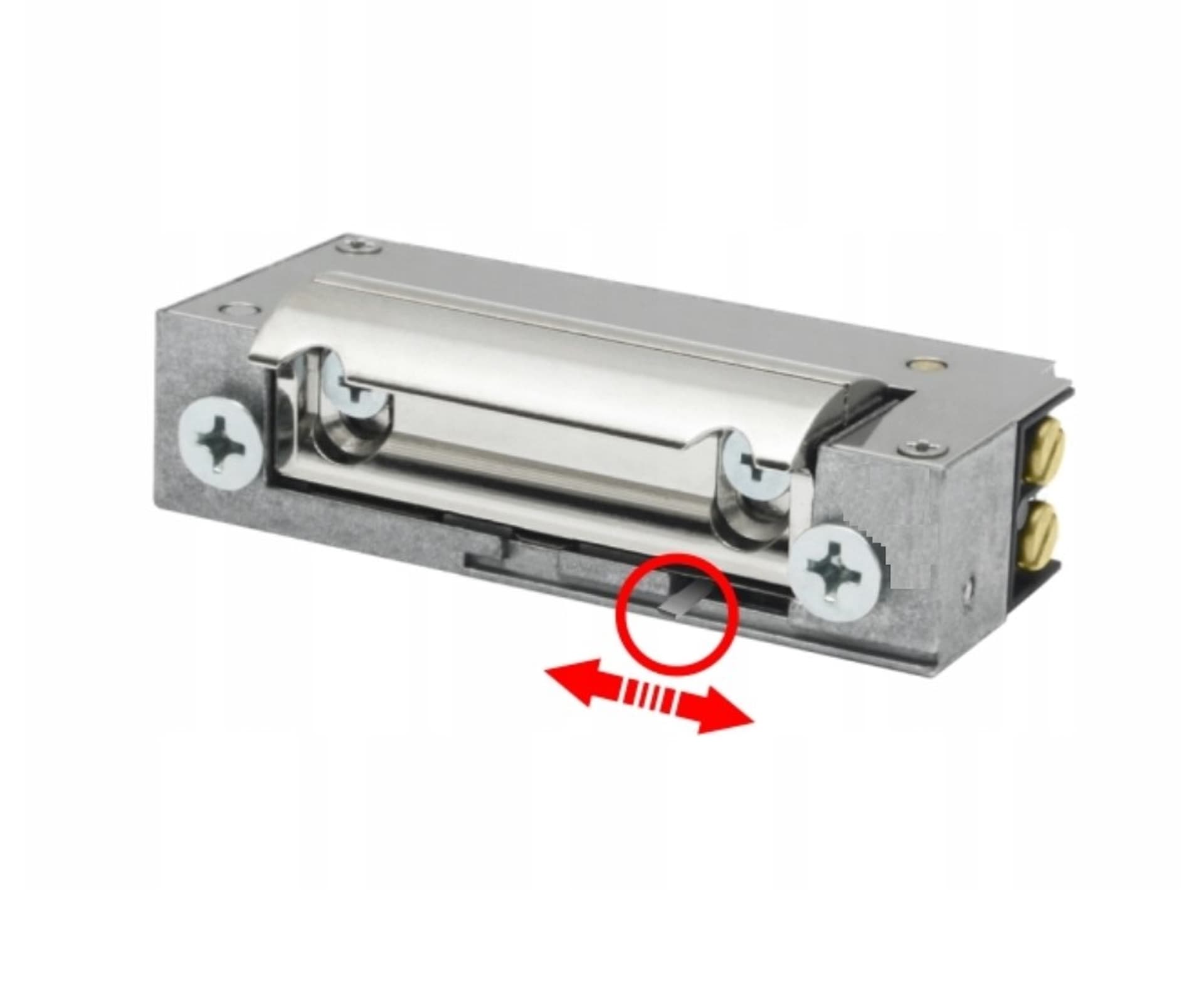 

Elektrozaczep BIRA XS00UPW 12-24V z pam. i wył.