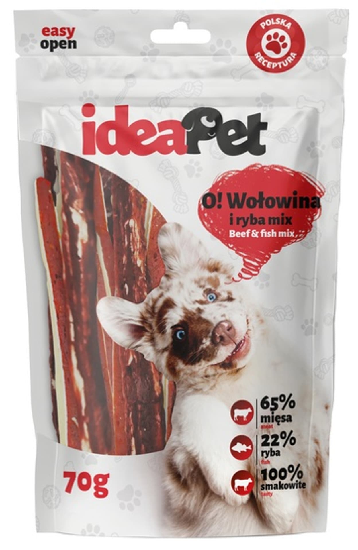 

IdeaPet O! Wołowina i ryba mix 70g
