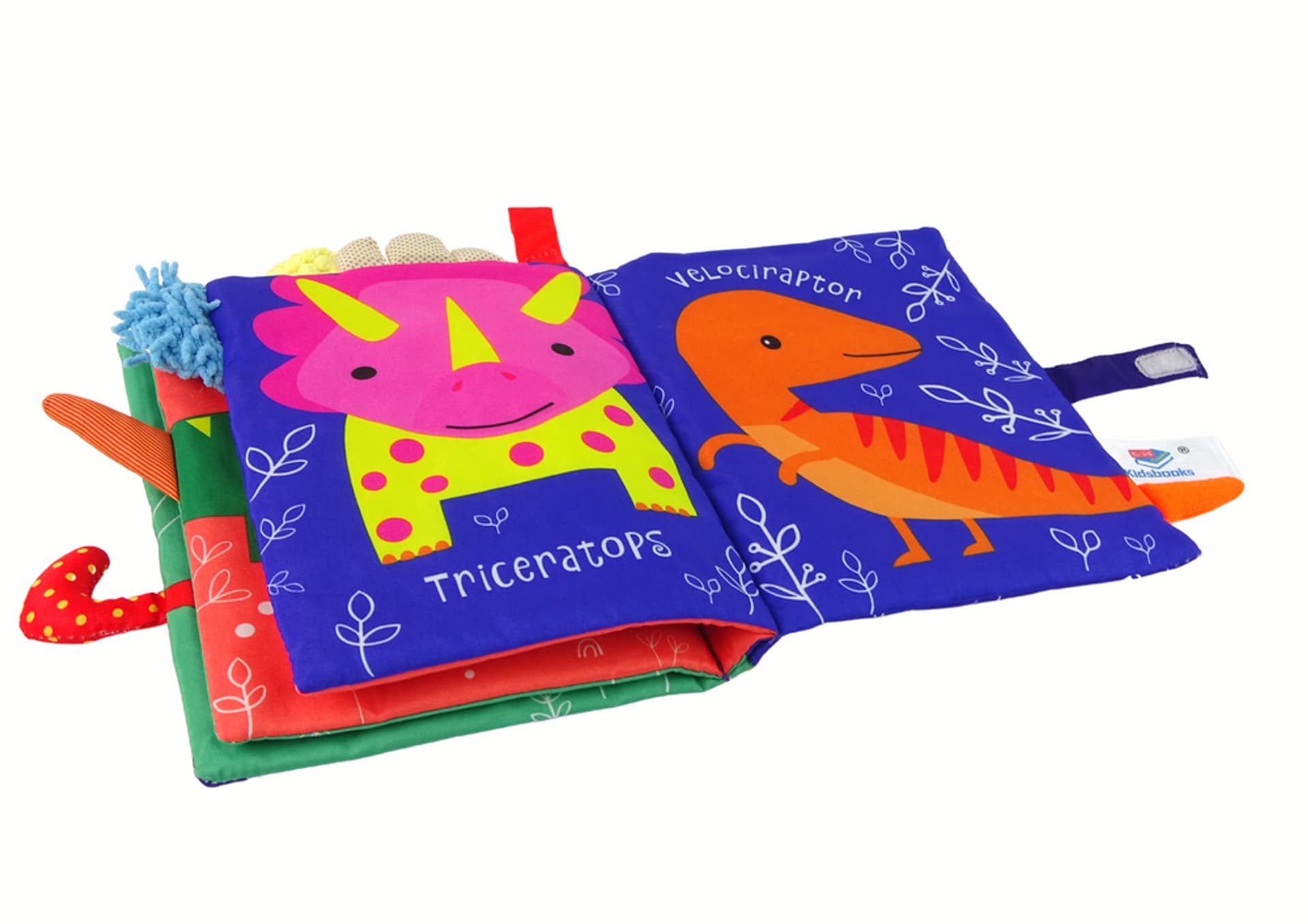 

Książeczka Miękka Dinozaury Kolorowa