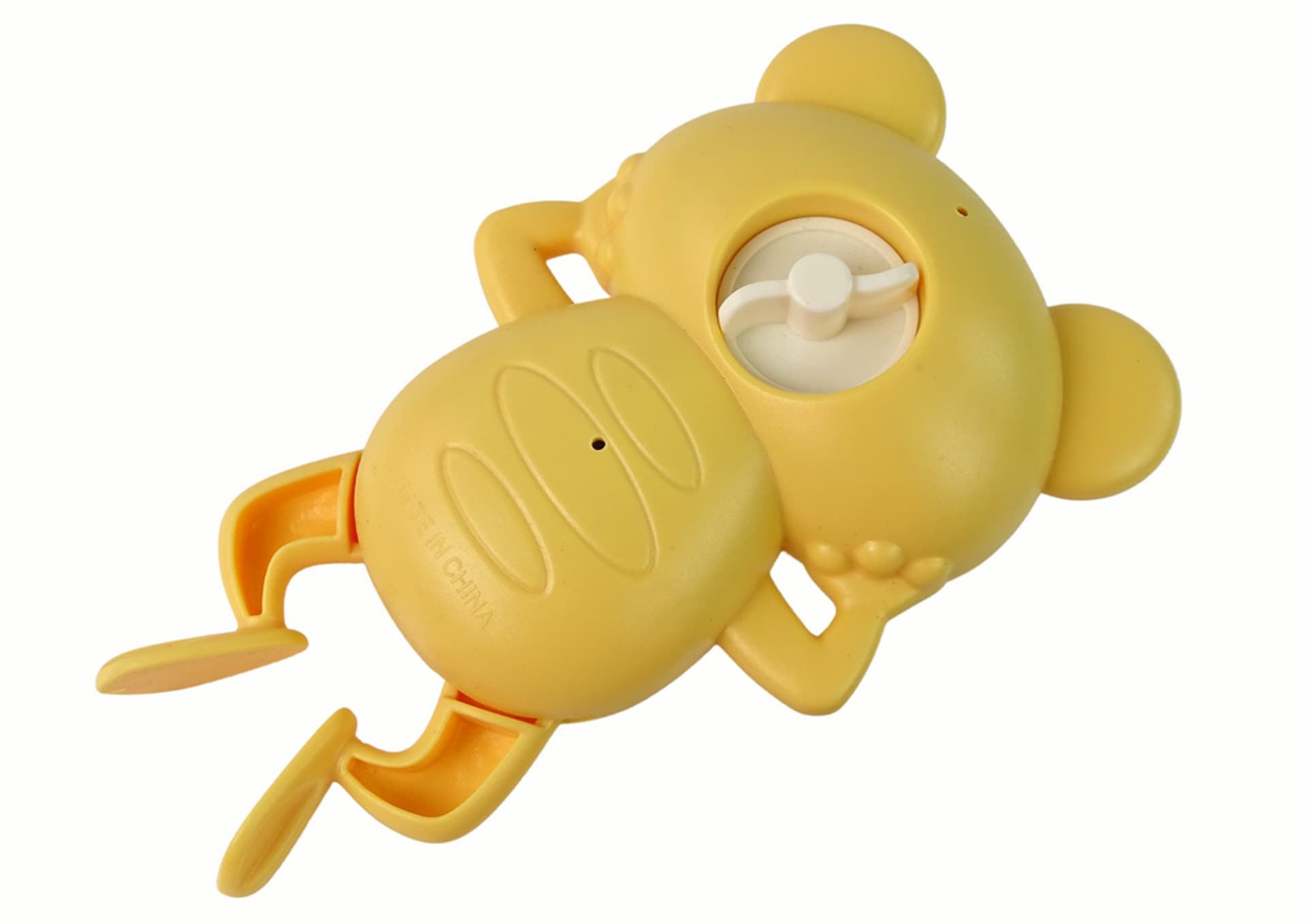 

Nakręcana Pływająca Żabka 12 cm Żółta