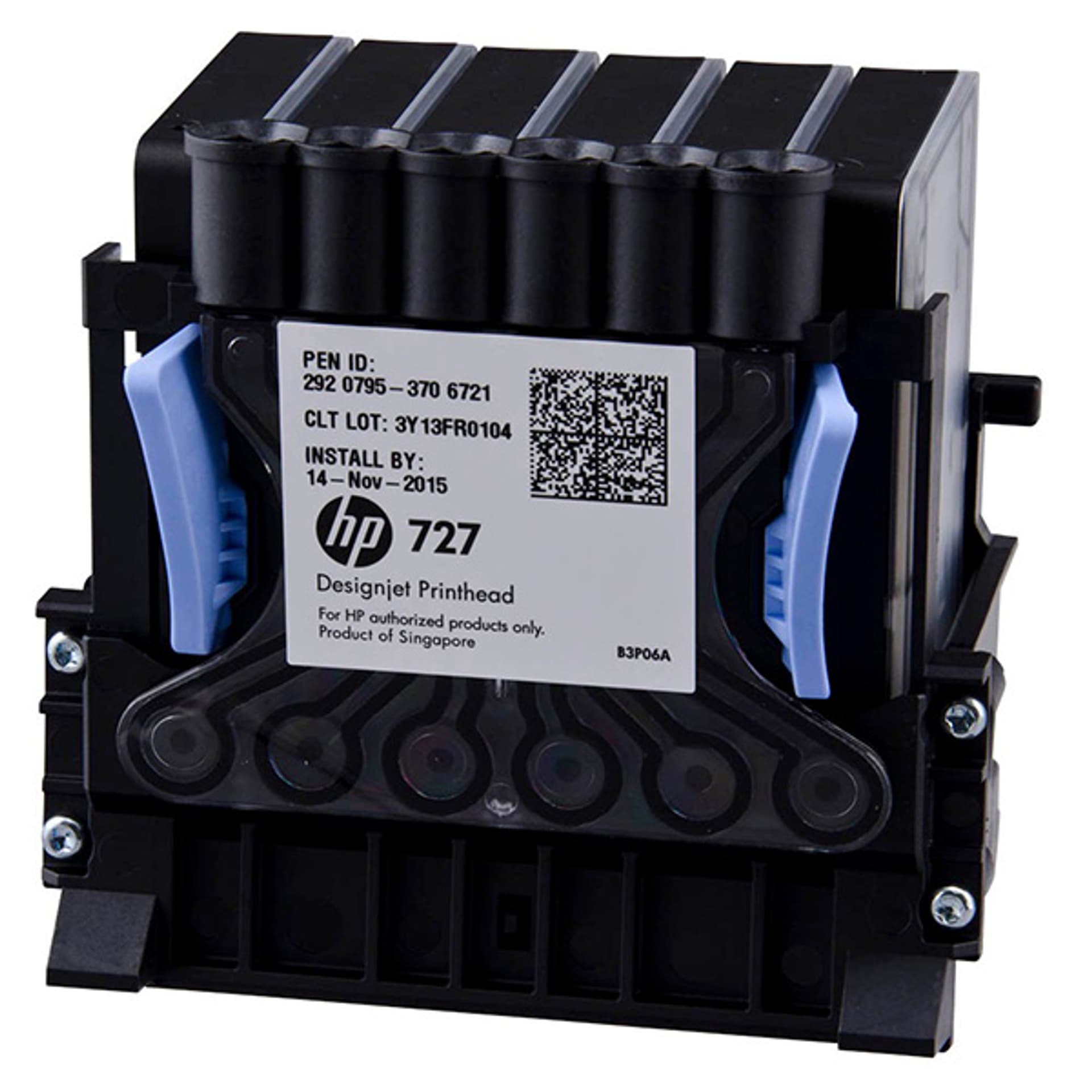 

HP oryginalny Zestaw do wymiany głowicy B3P06A, HP 727, CMYK, HP DesignJet T1500, T2500, T920