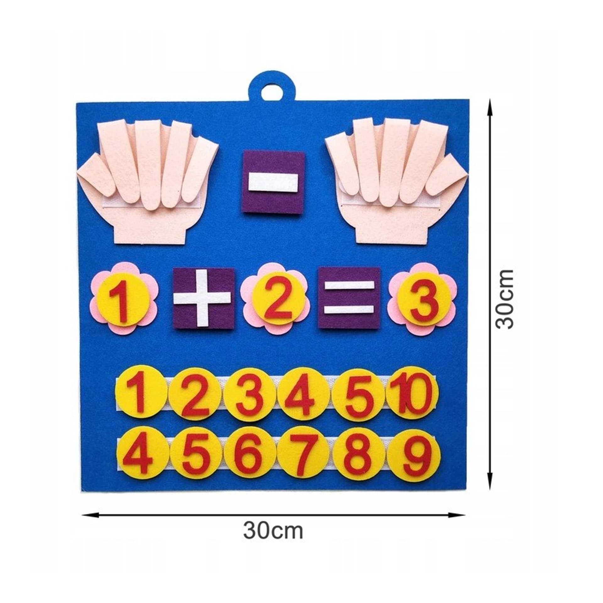 

Organizer z filcu Mata edukacyjna dla dzieci TS01