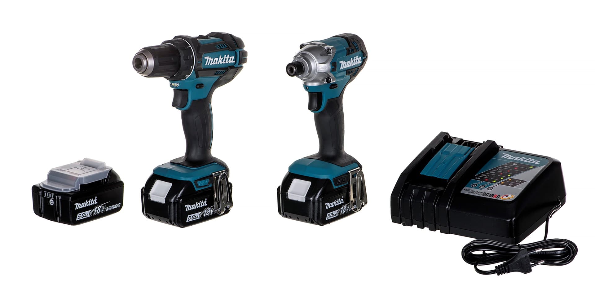 

Zestaw Combo 18V 3x5,0Ah MAKPAC DLX2339JX1 MAKITA