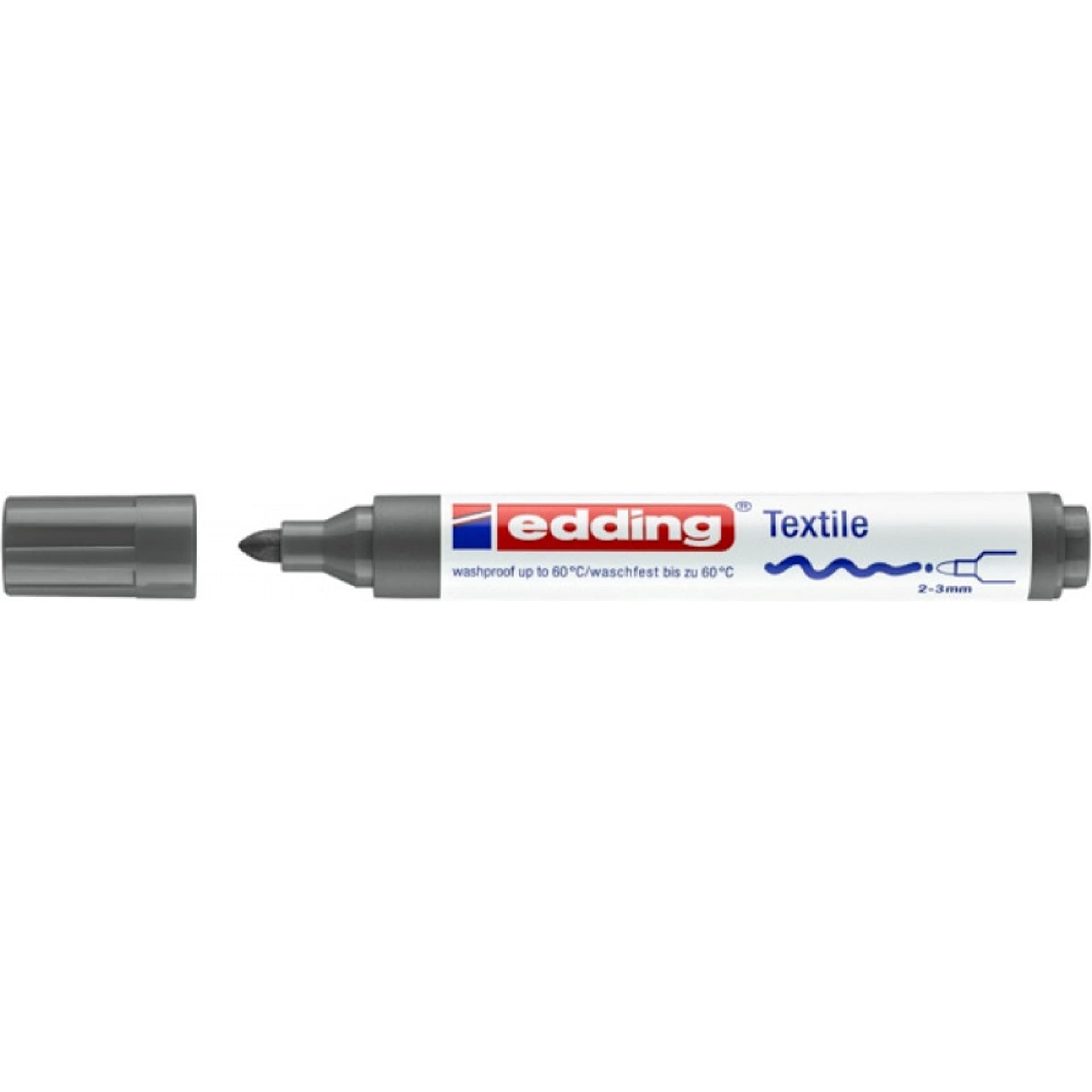 

Marker do tkanin 4500 szary 3mm 4500/012 EDDING